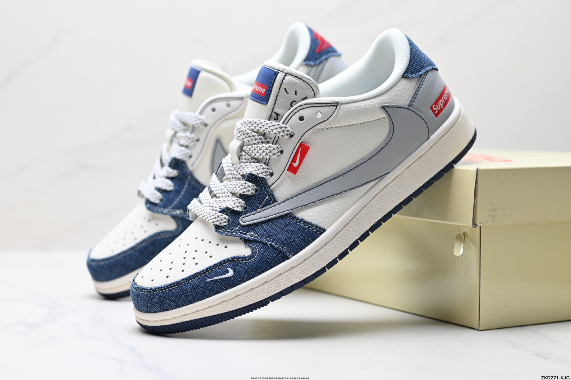 280 AJ1倒勾Travis Scott x Air Jordan 1 ” Reverse Mocha “ AJ1乔1 TS 闪电 联名倒钩 低帮文化篮球鞋 JJ2508-555