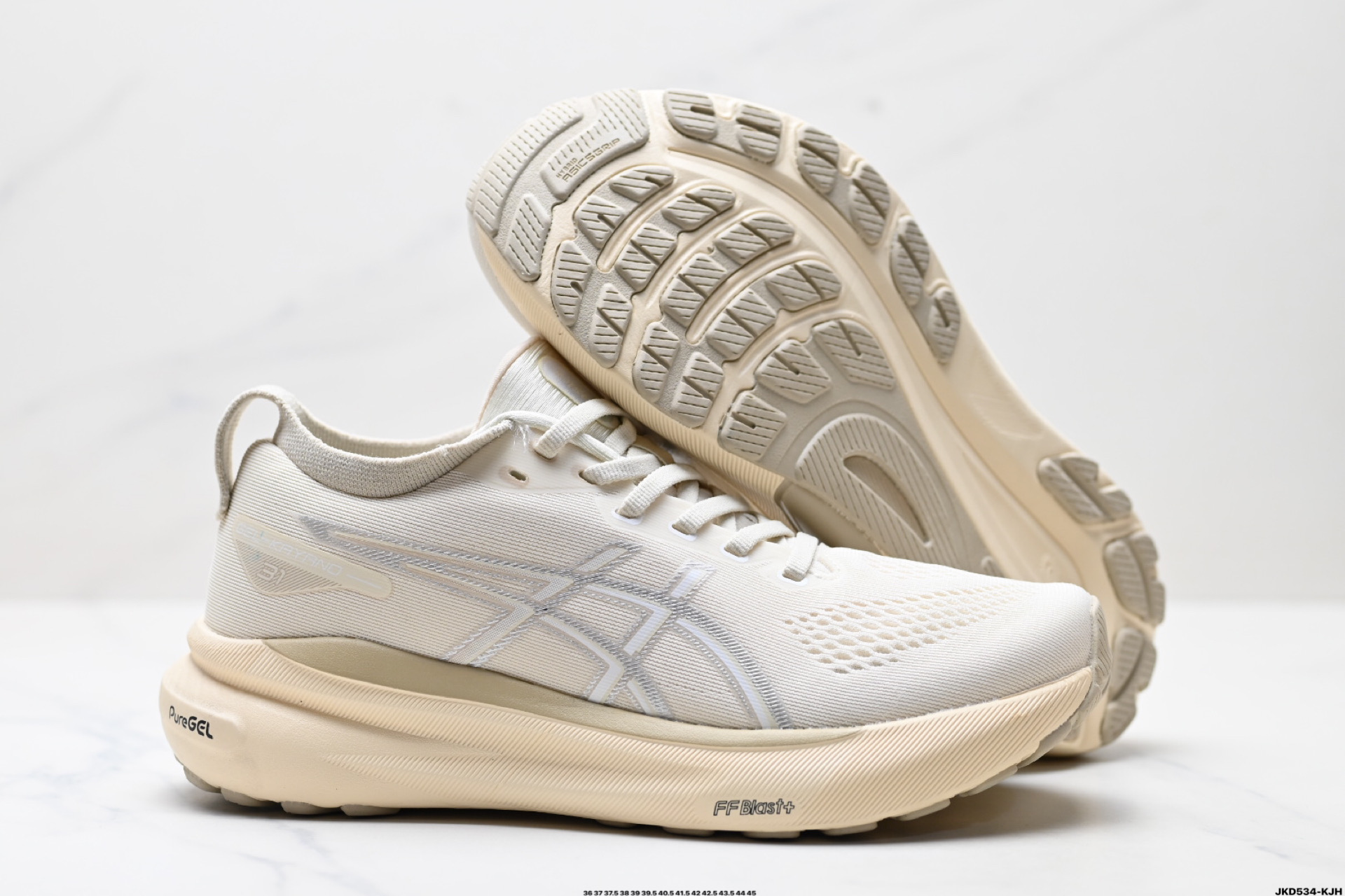 170 ASICS亚瑟士 GEL-KAYANO 31 PLATINUM低帮专业有氧超轻便运动跑步鞋 1011B995-200