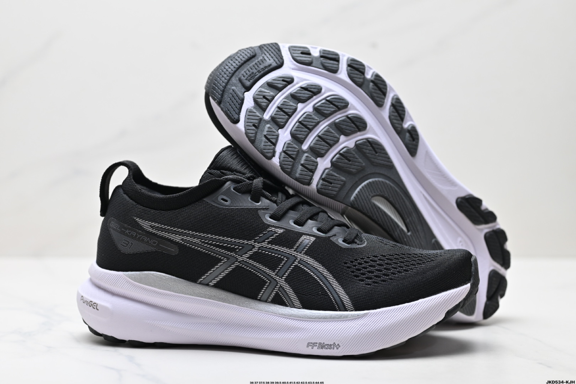 170 ASICS亚瑟士 GEL-KAYANO 31 PLATINUM低帮专业有氧超轻便运动跑步鞋 1011B995-200