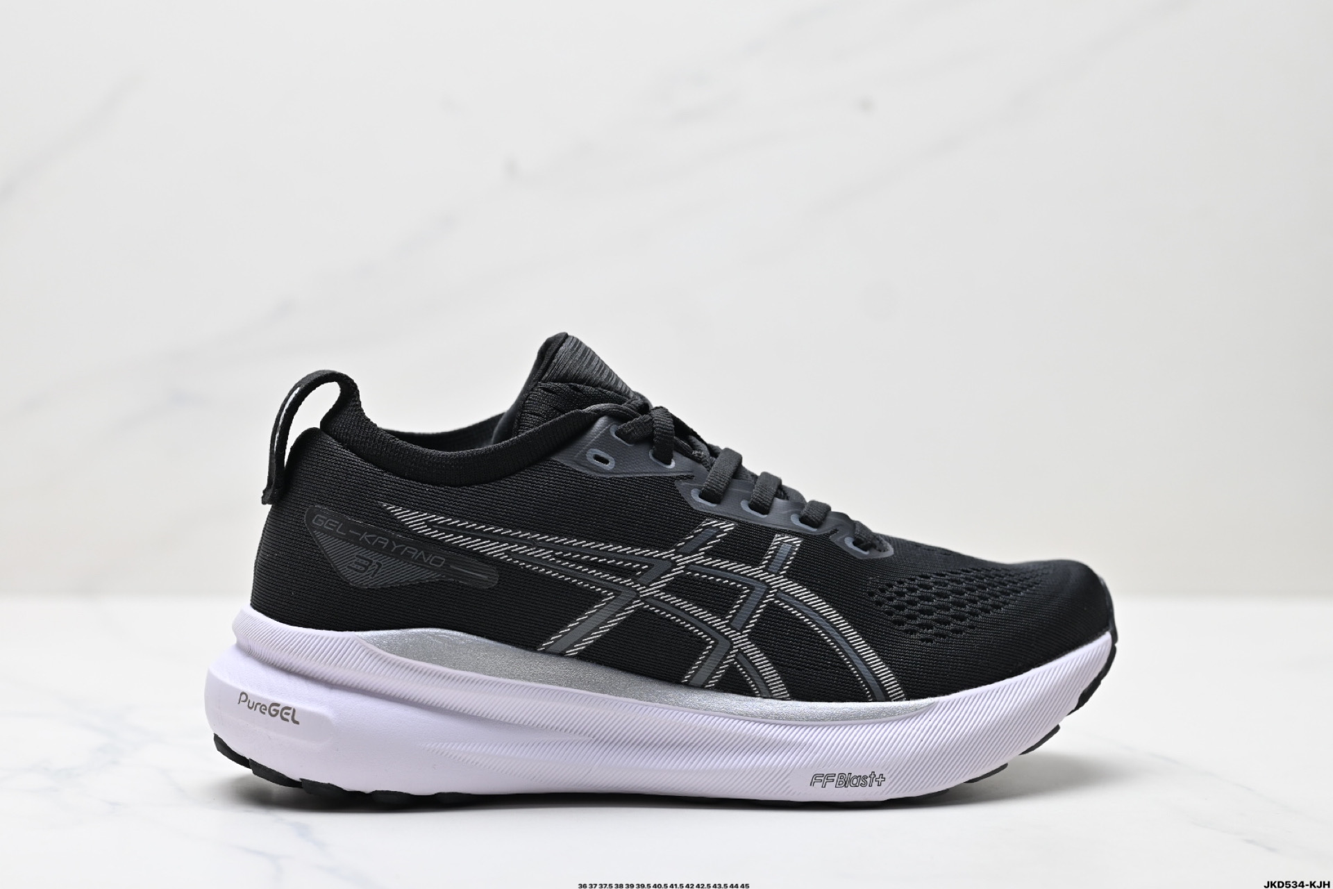 170 ASICS亚瑟士 GEL-KAYANO 31 PLATINUM低帮专业有氧超轻便运动跑步鞋 1011B995-200