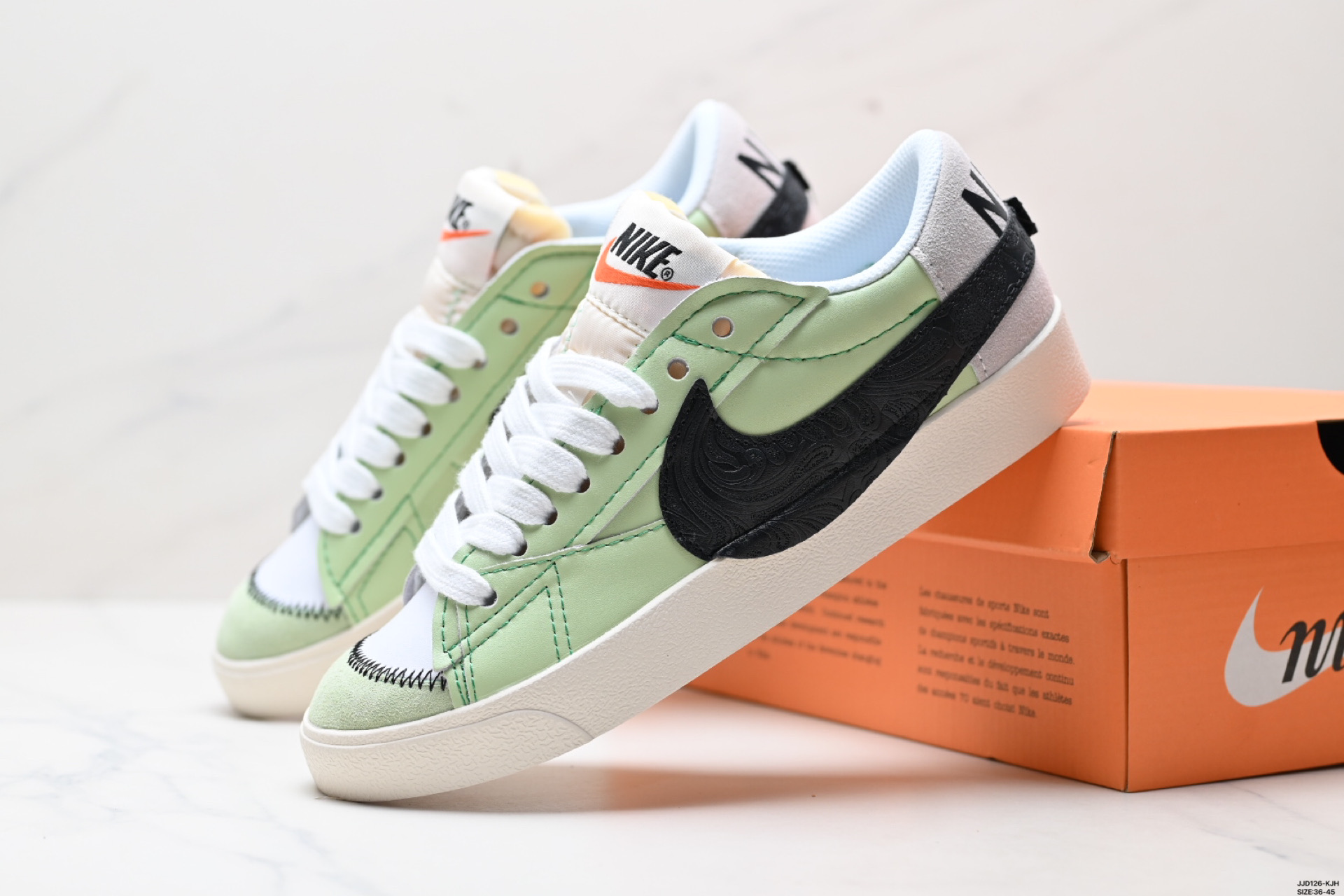 140 NK Blazer Low‘77 Jumbo 经典百搭低帮开拓者休闲运动板鞋 DQ1470-135