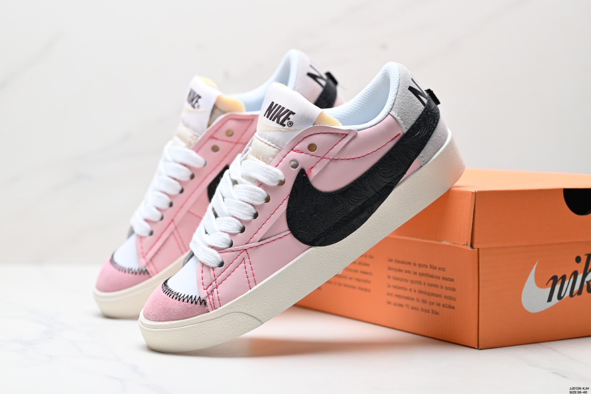 140 NK Blazer Low‘77 Jumbo 经典百搭低帮开拓者休闲运动板鞋 DQ1470-135