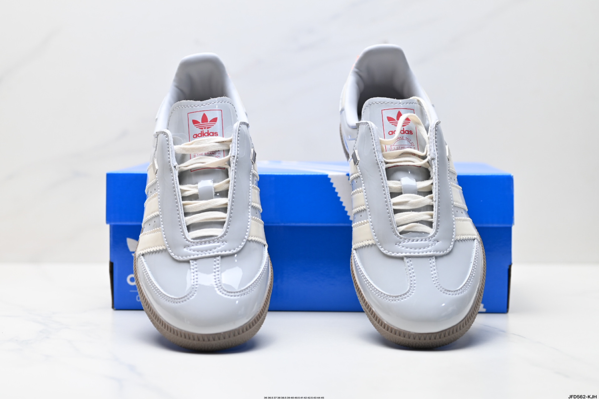 180 阿迪达斯三叶草Adidas Originals Samba 桑巴舞系列绅士德训足球风百搭低帮休闲运动板鞋 JQ0012