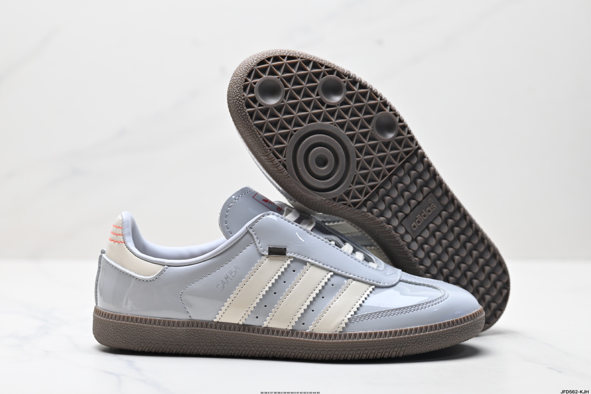 180 阿迪达斯三叶草Adidas Originals Samba 桑巴舞系列绅士德训足球风百搭低帮休闲运动板鞋 JQ0012