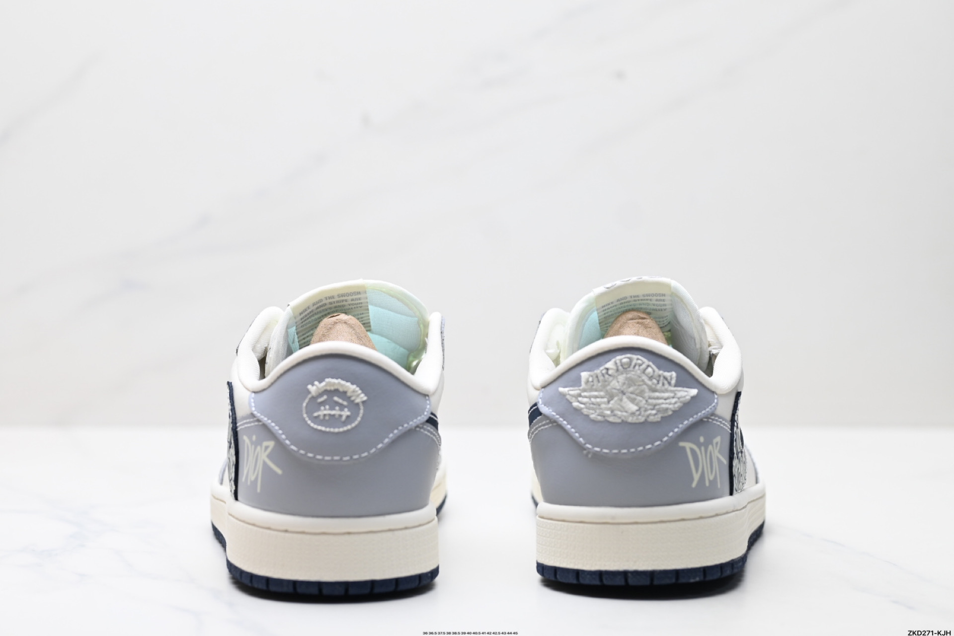 280 AJ1倒勾Travis Scott x Air Jordan 1 ” Reverse Mocha “ AJ1乔1 TS 闪电 联名倒钩 低帮文化篮球鞋 XS2024-023