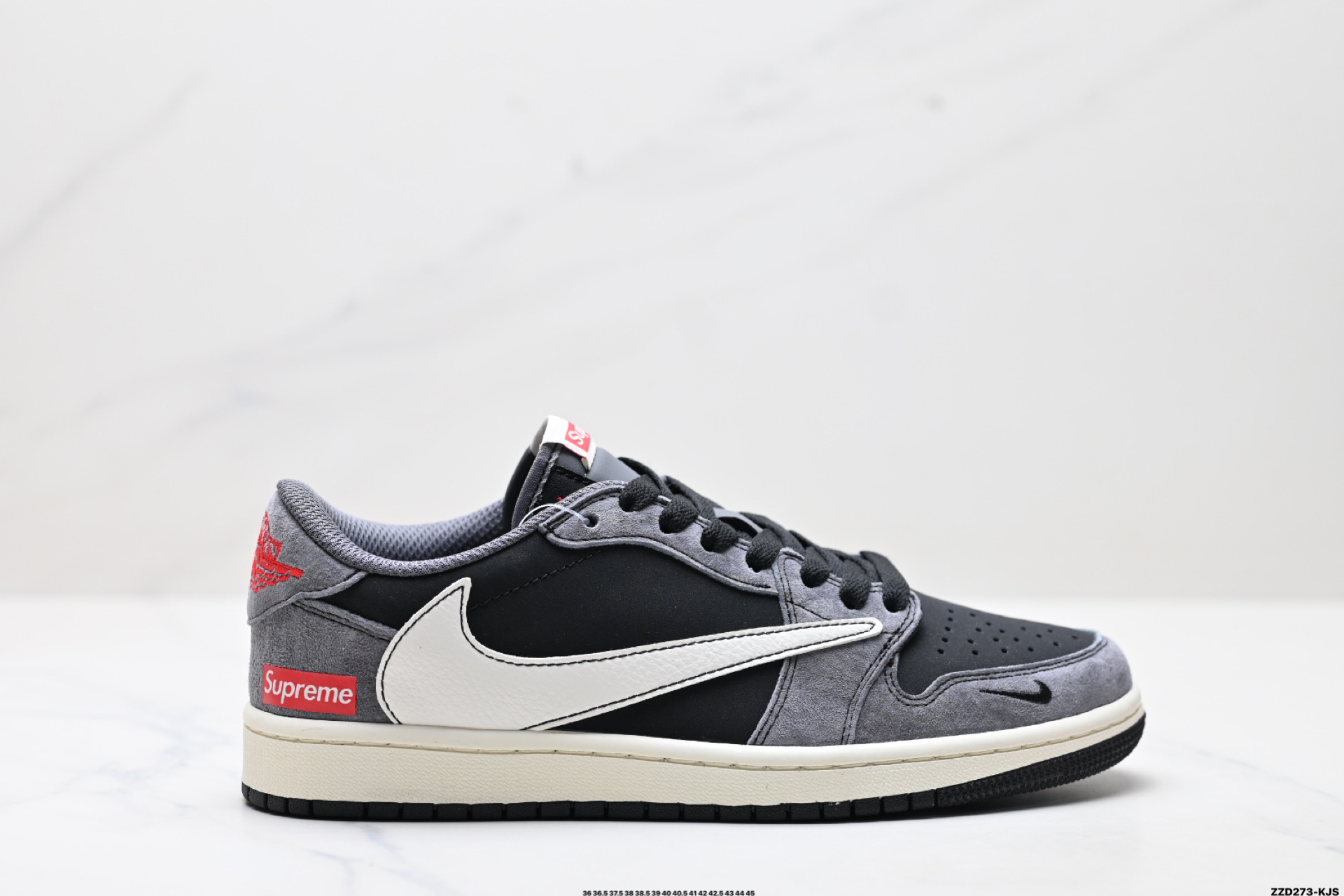 260 AJ1倒勾Travis Scott x Air Jordan 1 ” Reverse Mocha “ AJ1乔1 TS 闪电 联名倒钩 低帮文化篮球鞋 XD1568-101