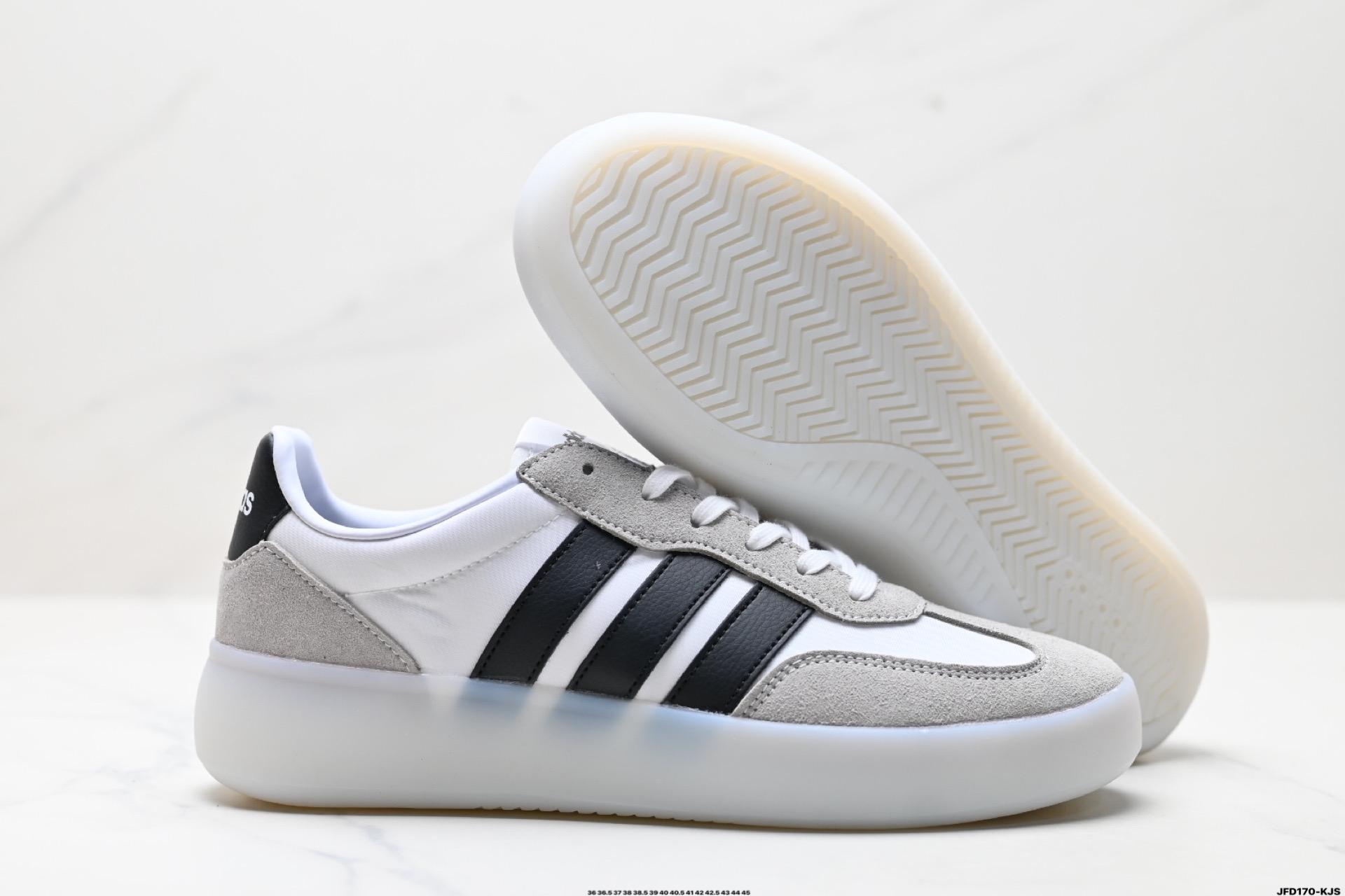 180 Adidas BARREDA DECODE 果冻T头鞋 板鞋德训鞋男女阿迪达斯轻运动鞋 JI2315