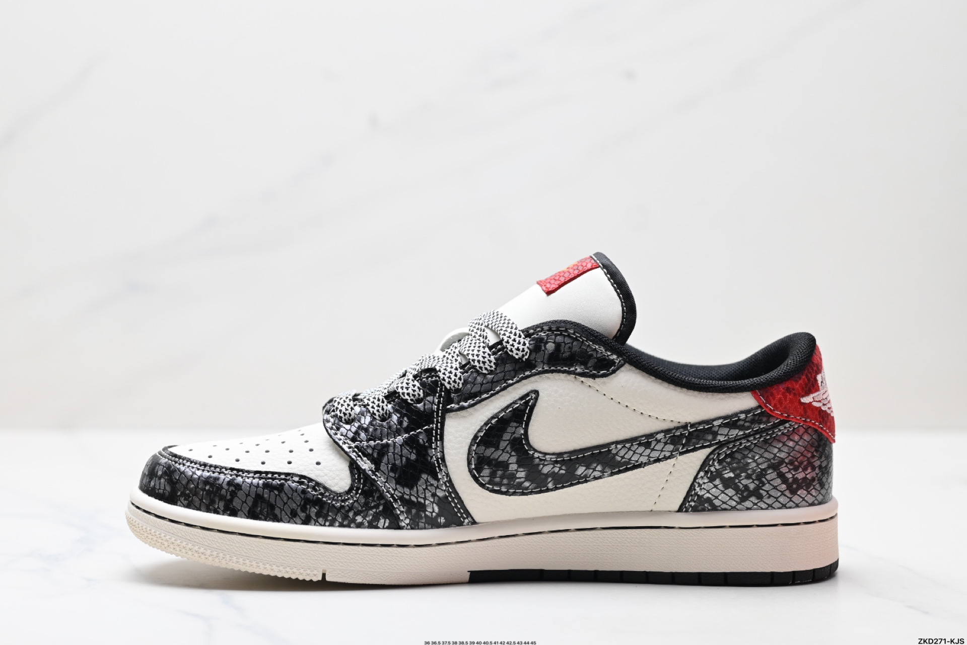 280 AJ1倒勾Travis Scott x Air Jordan 1 ” Reverse Mocha “ AJ1乔1 TS 闪电 联名倒钩 低帮文化篮球鞋 YX5066-307