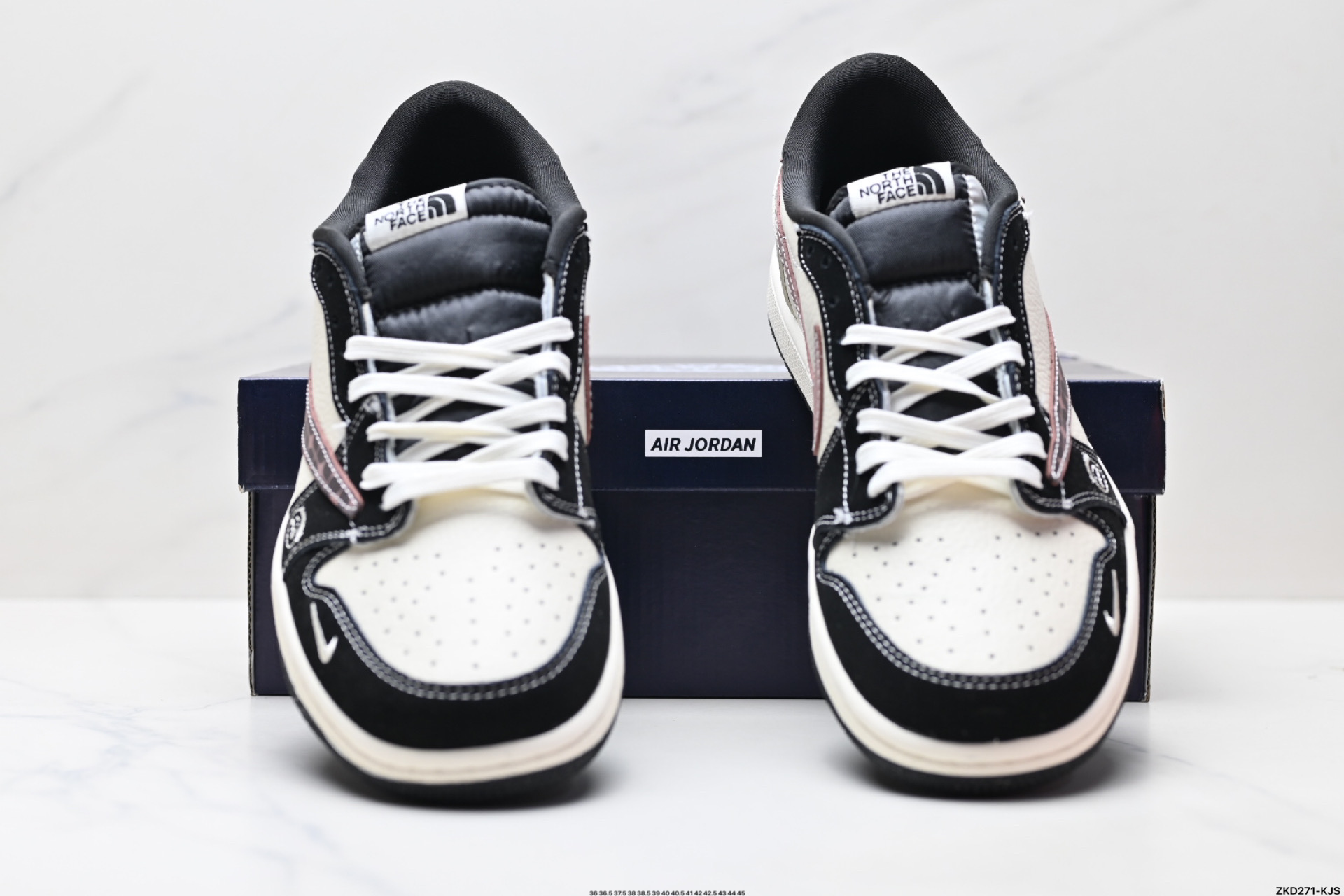 280 AJ1倒勾Travis Scott x Air Jordan 1 ” Reverse Mocha “ AJ1乔1 TS 闪电 联名倒钩 低帮文化篮球鞋 XS2024-036