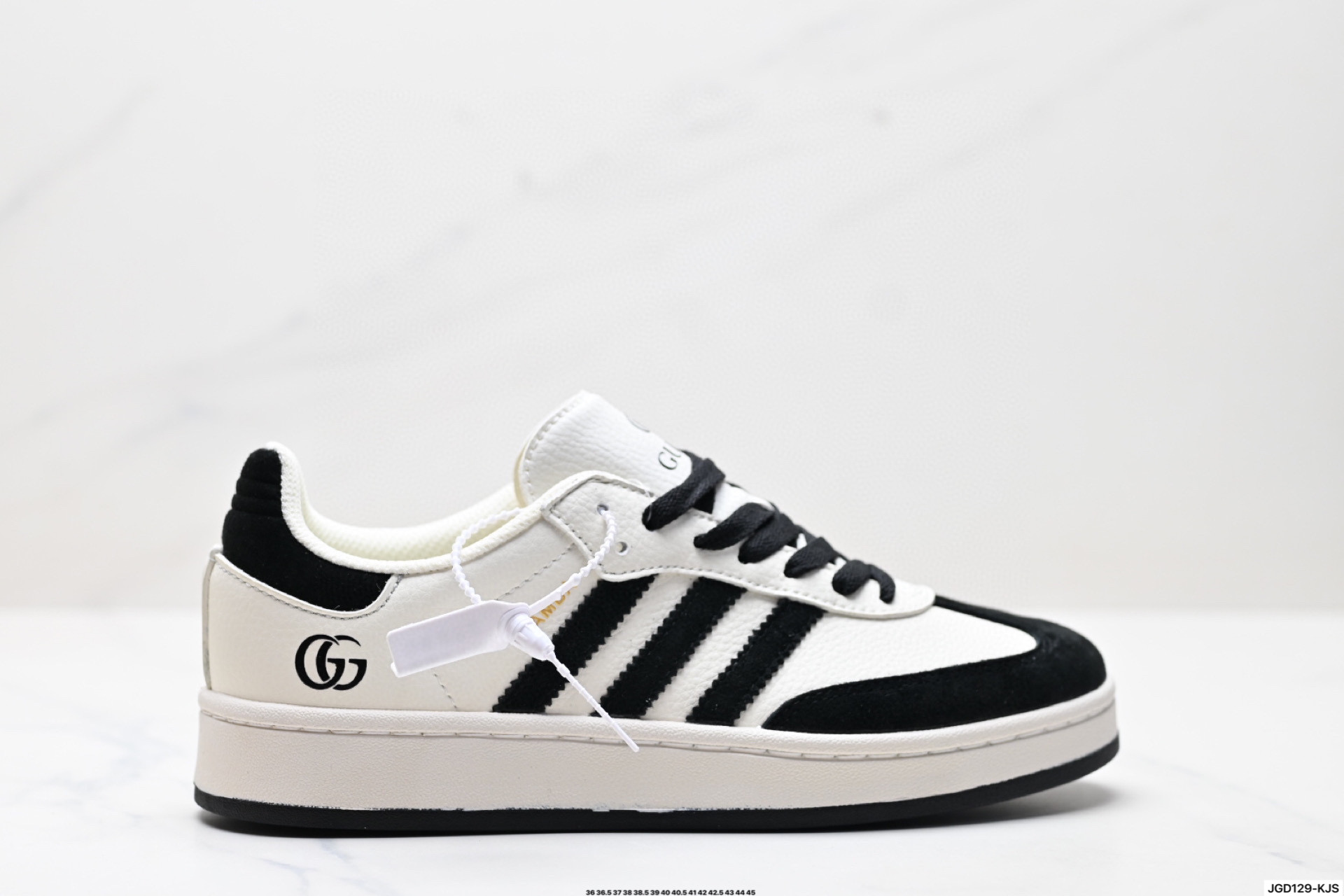 190 Adidas Originals Samba ‘DIY’桑巴舞系列 阿迪达斯 三叶草绅士德训足球风百搭低帮休闲运动板鞋 LJ9905