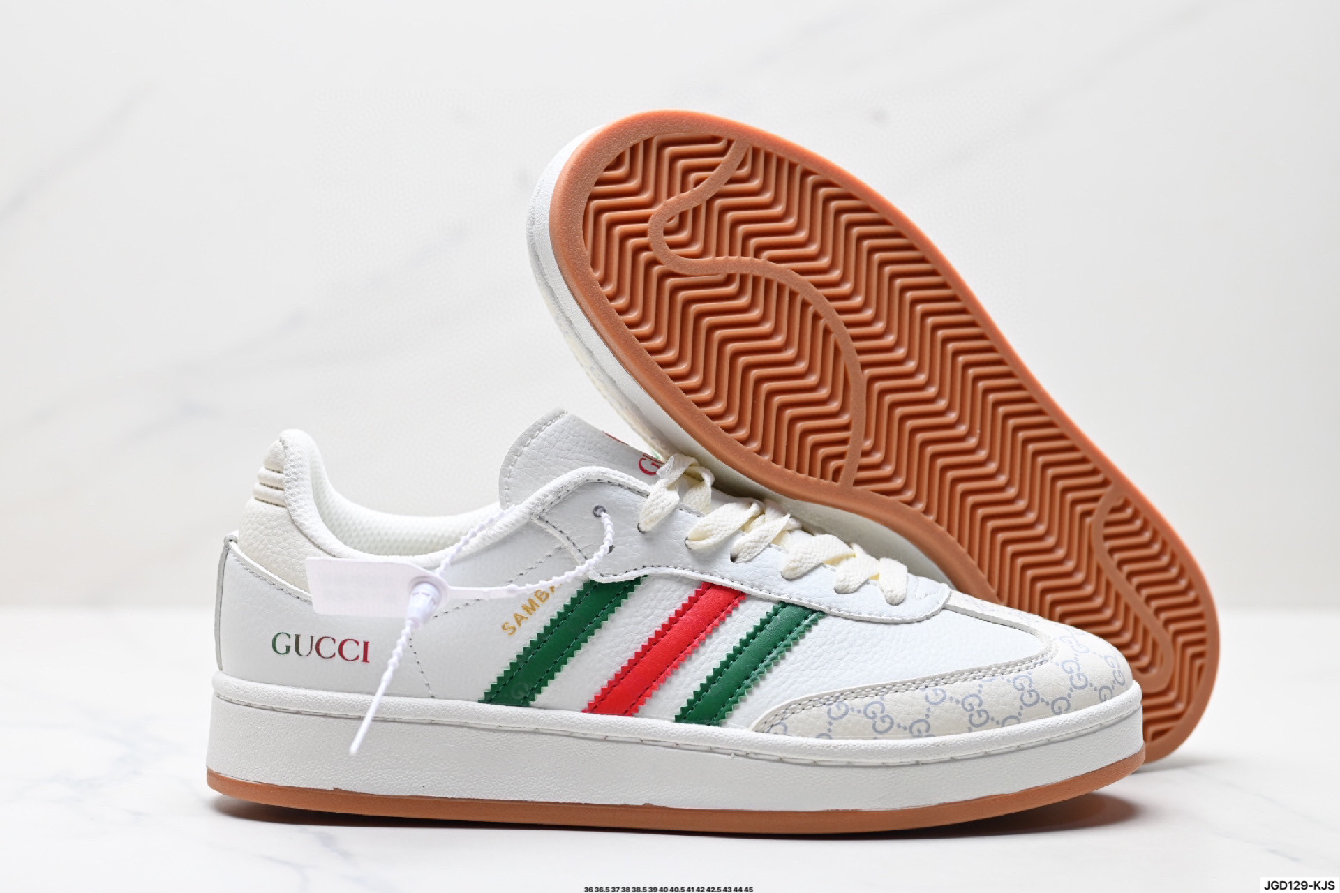 190 Adidas Originals Samba ‘DIY’桑巴舞系列 阿迪达斯 三叶草绅士德训足球风百搭低帮休闲运动板鞋 LJ9905