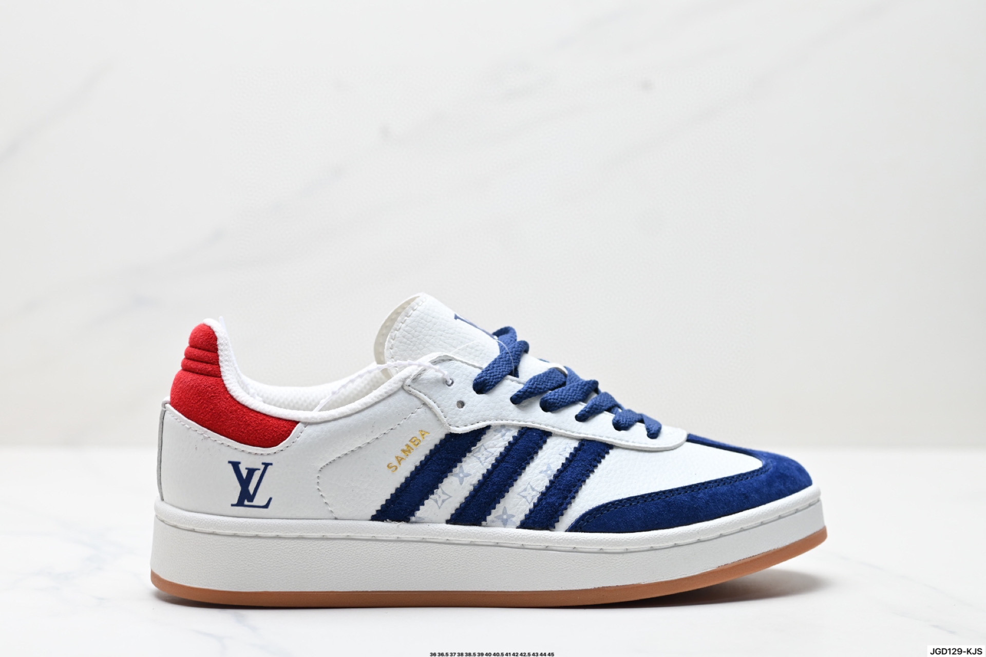 190 Adidas Originals Samba ‘DIY’桑巴舞系列 阿迪达斯 三叶草绅士德训足球风百搭低帮休闲运动板鞋 LJ9905