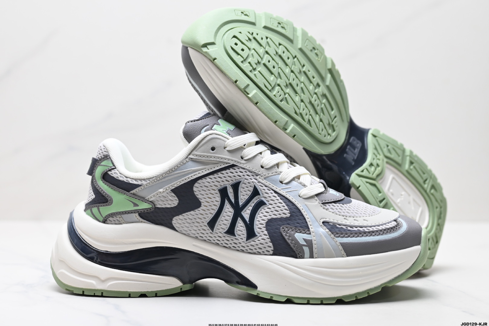 190 MLB New York Yankees Curve Runner 舒适百搭 防滑耐磨 低帮 流浪鞋跑步鞋 3ARNSPL4N