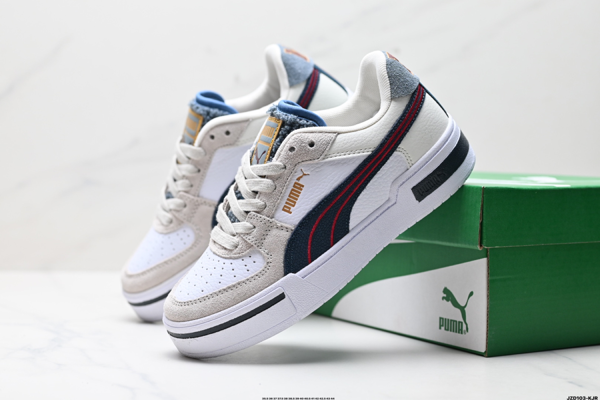 🈴💰160
公司级✅PUMA Ca Pro Classic 合成革牛剖层革头层牛皮 舒适 低帮 彪马板鞋
货号:380190-07
尺码:35.5 36 37 37.5 38 38.5 39 40 40.5 41 42 42.5 43 44 
ID:JZD103-KJR