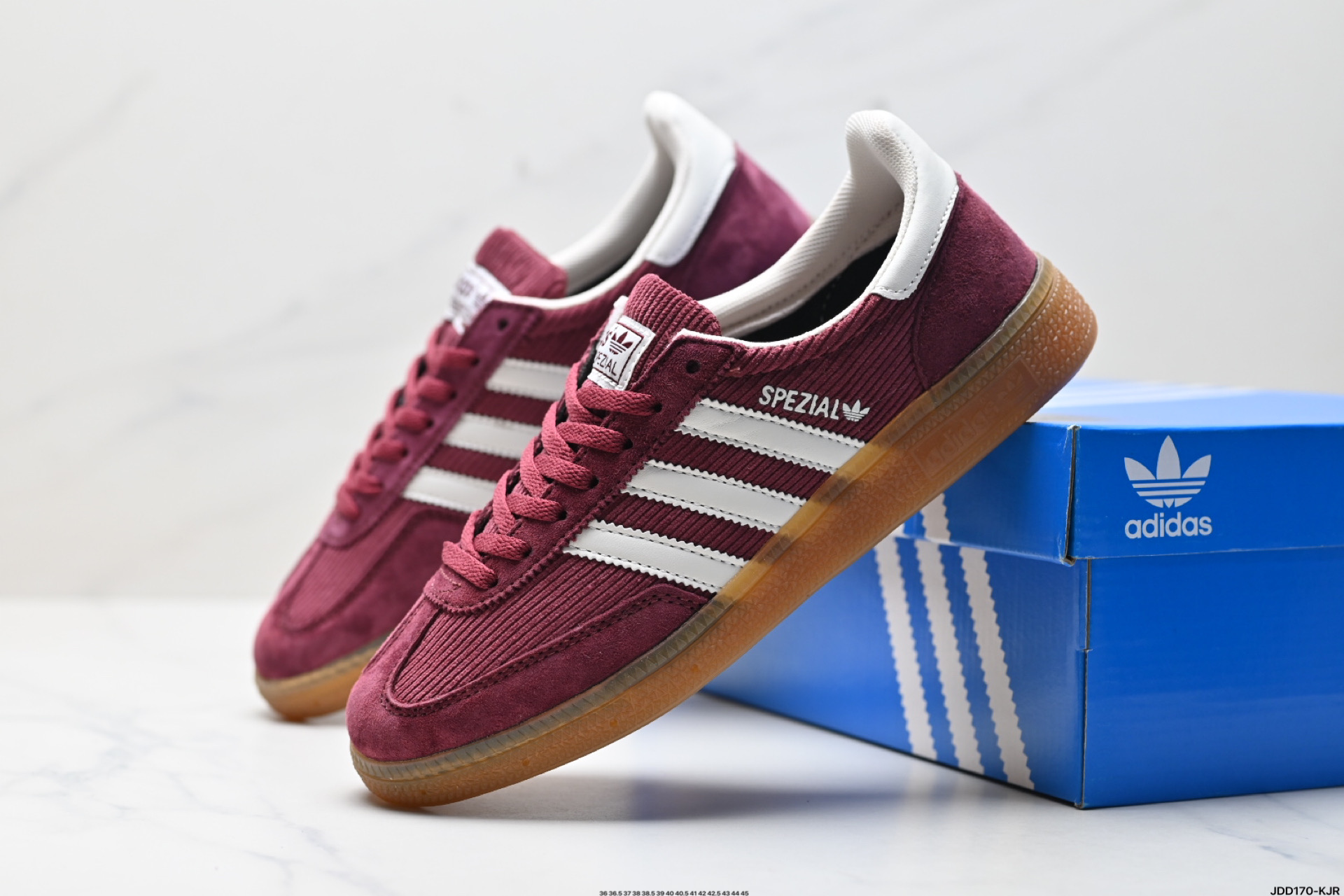 Adidas Handball Spezial Burgundy Suede Sneakers Classic Retro Casual Shoes 2 i1744996072757 8299 0 1