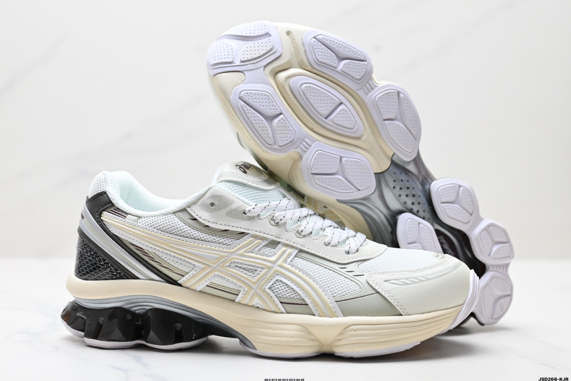 210 Asics Gel-Kinetic Fluent 亚瑟士 复古休闲运动鞋厚底增高老爹鞋 1203A591-020