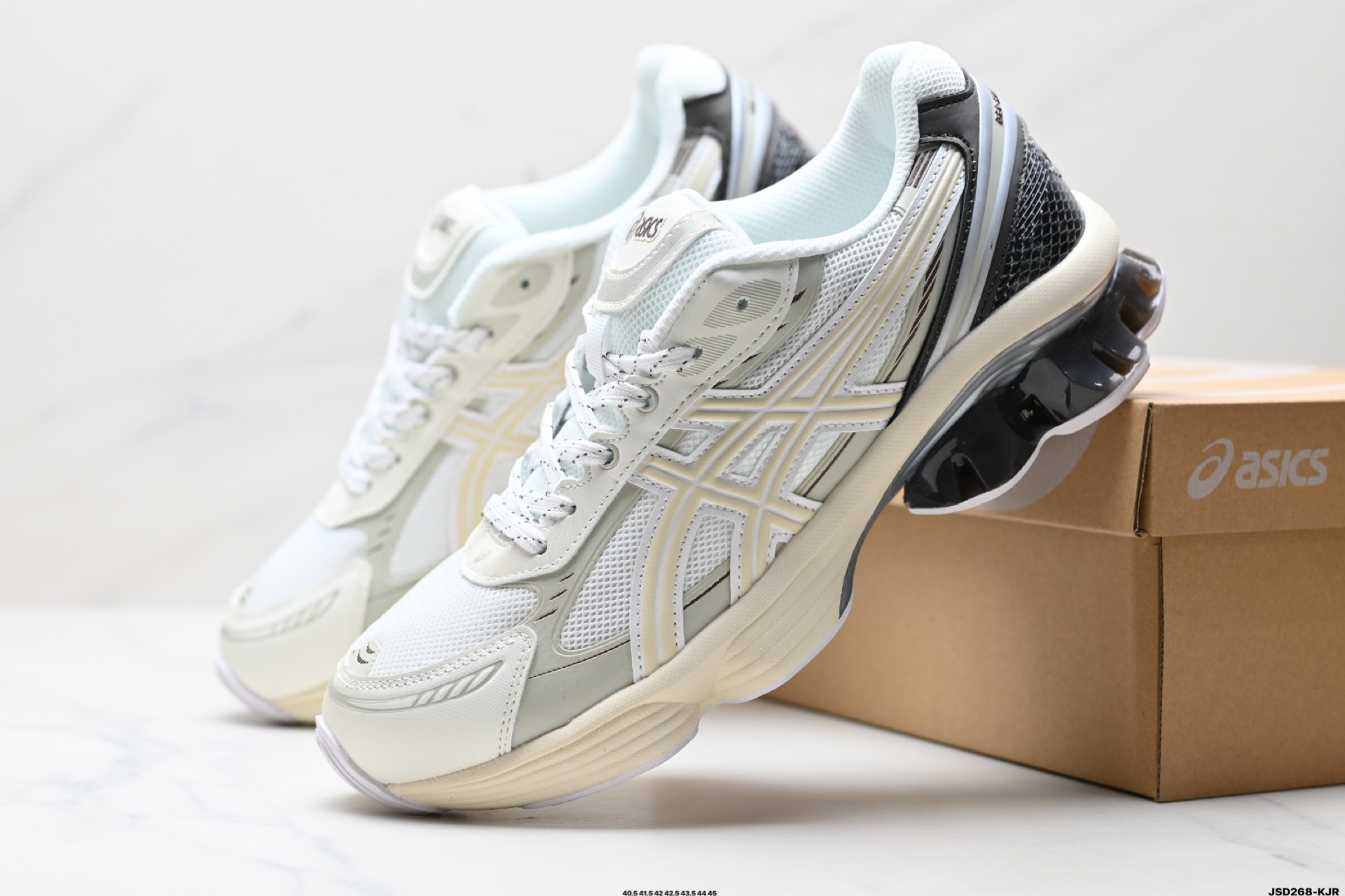 210 Asics Gel-Kinetic Fluent 亚瑟士 复古休闲运动鞋厚底增高老爹鞋 1203A591-020