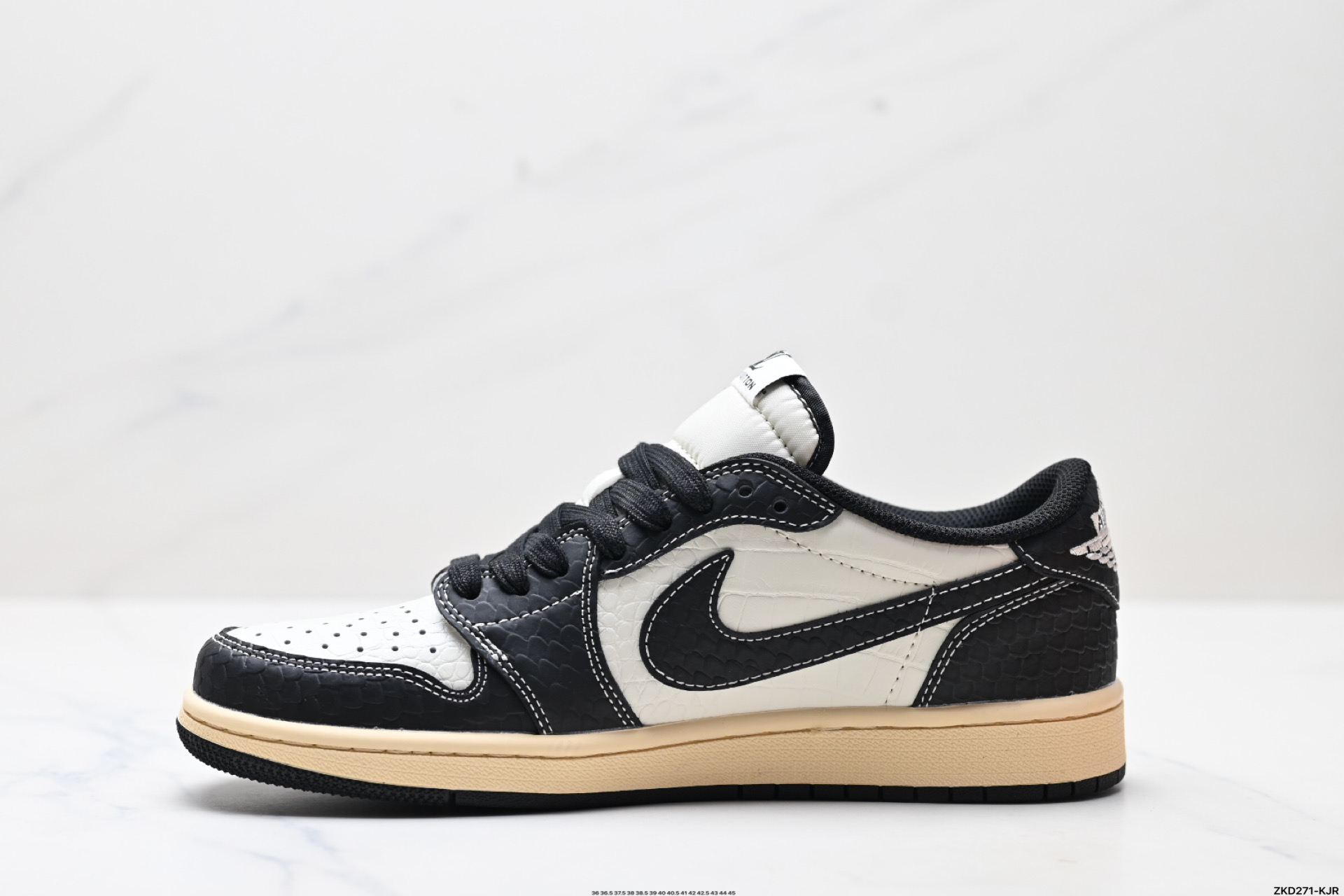 280 AJ1倒勾Travis Scott x Air Jordan 1 ” Reverse Mocha “ AJ1乔1 TS 闪电 联名倒钩 低帮文化篮球鞋 XX3168-152