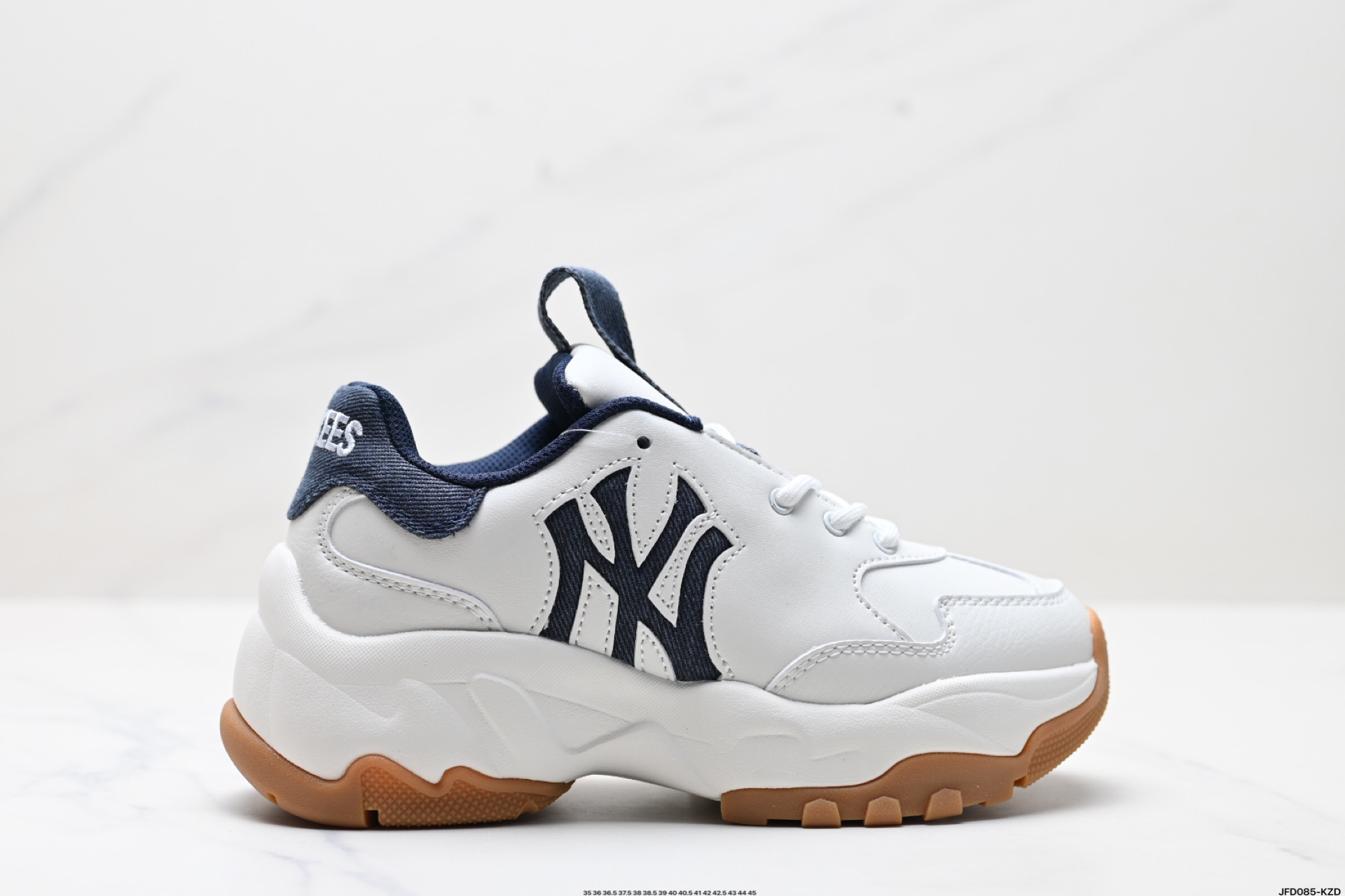 180 MLB 复古风格美国职业棒球大联盟 Bigball Chunky DENIM 系列 复古增高休闲老爹鞋 3ASHD045N