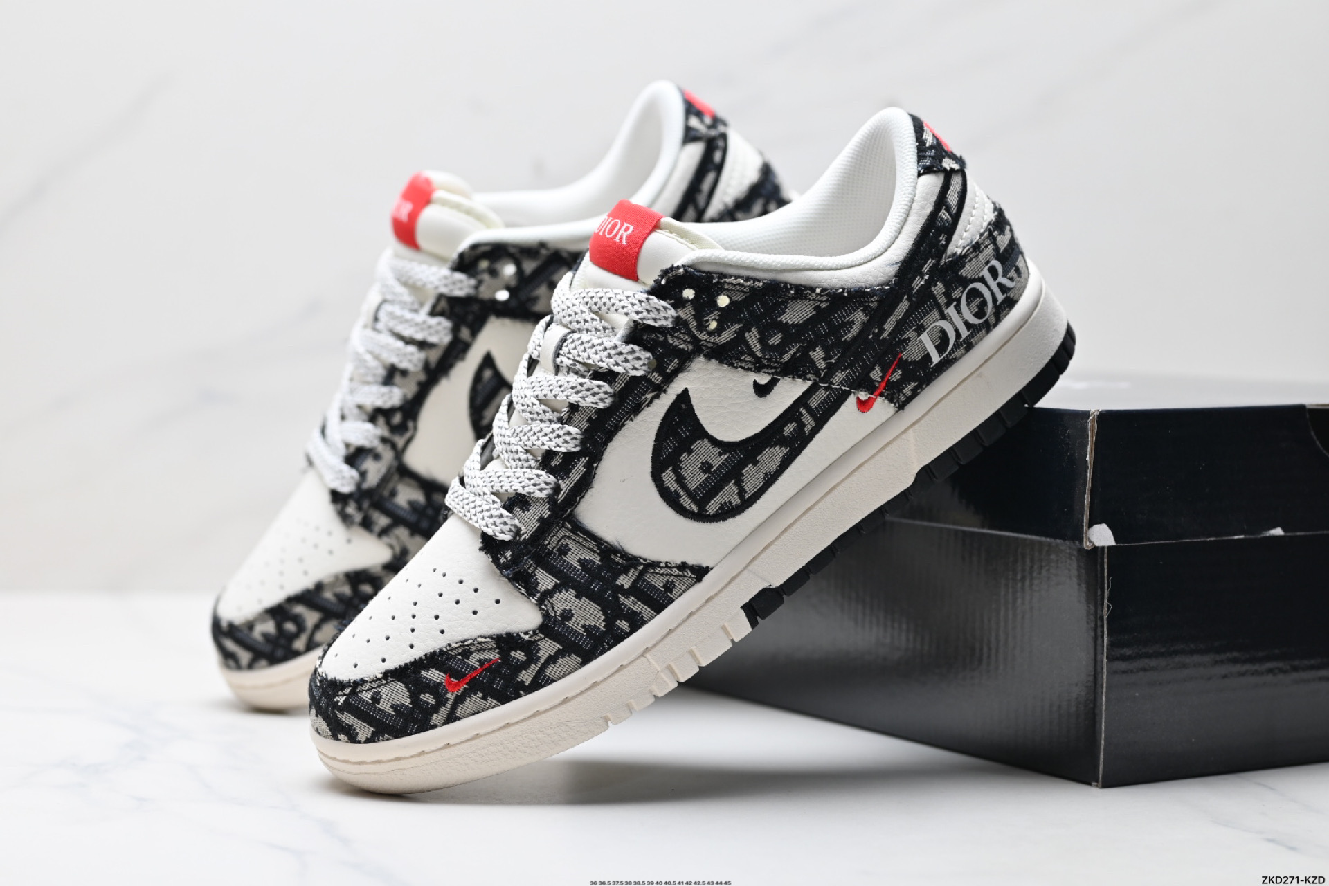 NK Dunk Low Retro “DIY高端定制” 低帮休闲运动板鞋 SJ2558-015