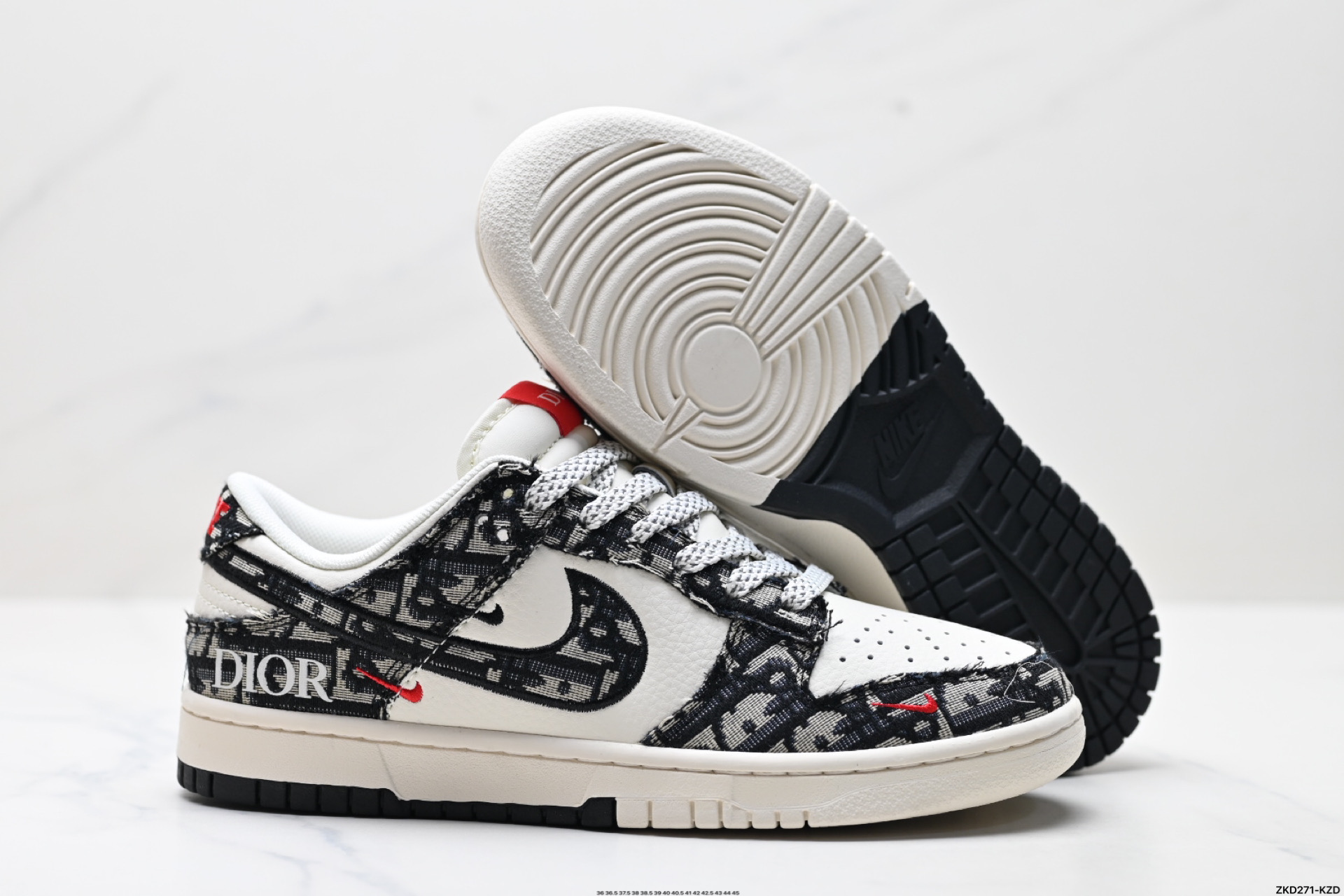 NK Dunk Low Retro “DIY高端定制” 低帮休闲运动板鞋 SJ2558-015