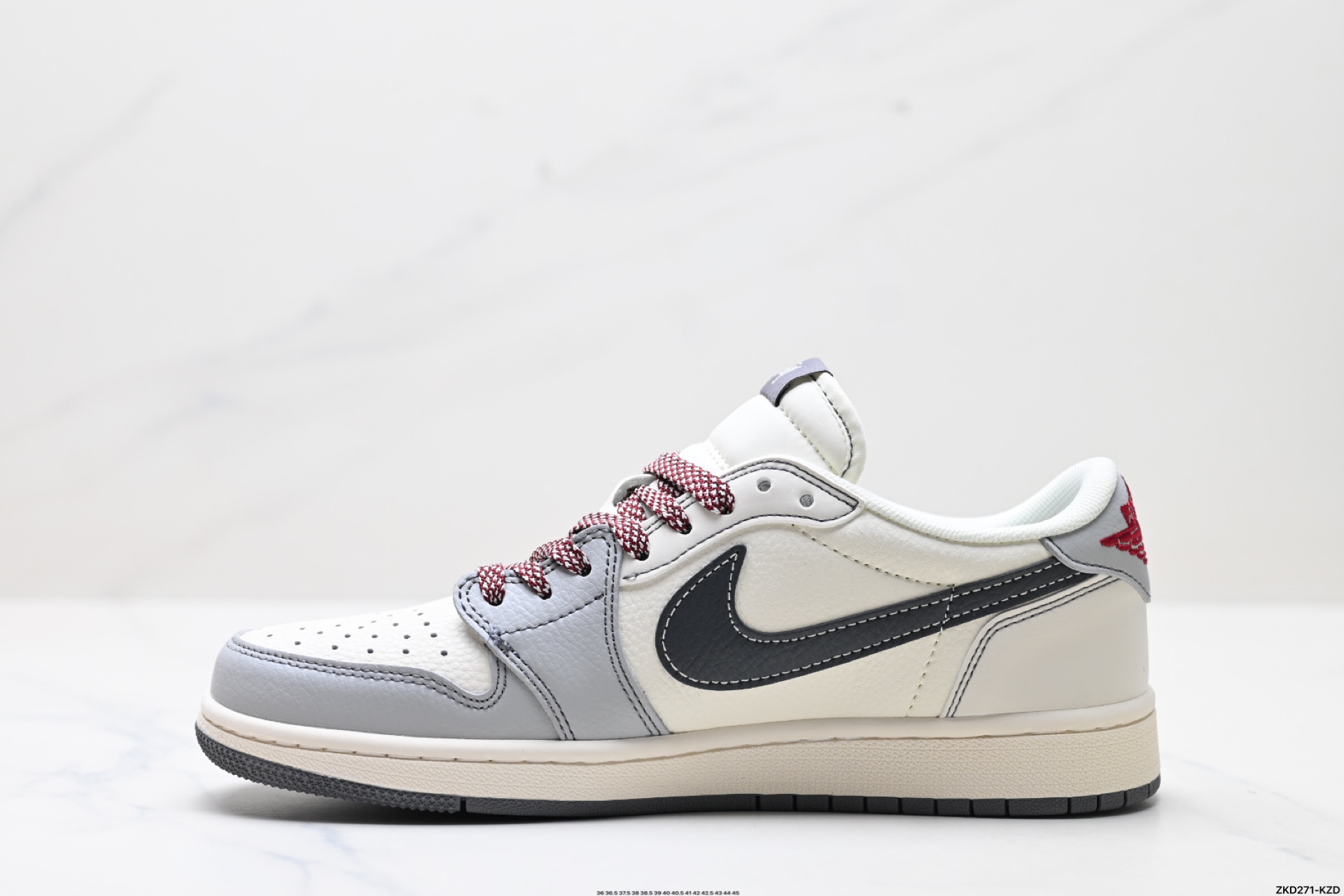 AJ1倒勾Travis Scott x Air Jordan 1 ” Reverse Mocha “ AJ1乔1 TS 闪电 联名倒钩 低帮文化篮球鞋 JJ2508-553