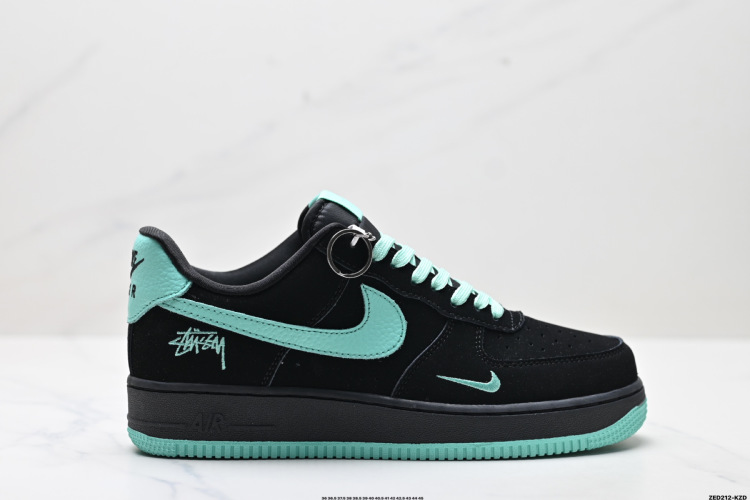 Nike Air Force 1 '07 Louis Vuitton Black/Mint Sneakers - DF0188-045 1 Nike Air Force 1 ’07 Louis Vuitton Black/Mint Sneakers – DF0188-045
