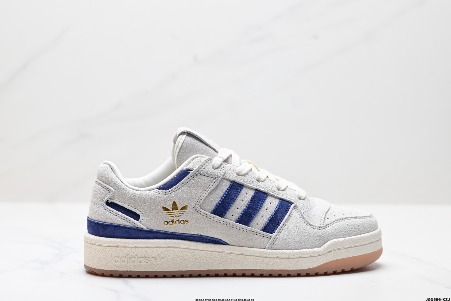 190 Adidas Forum LOW CL三叶草低邦 经典魔术贴复古板鞋 男女潮流头层皮休闲鞋 IF9681