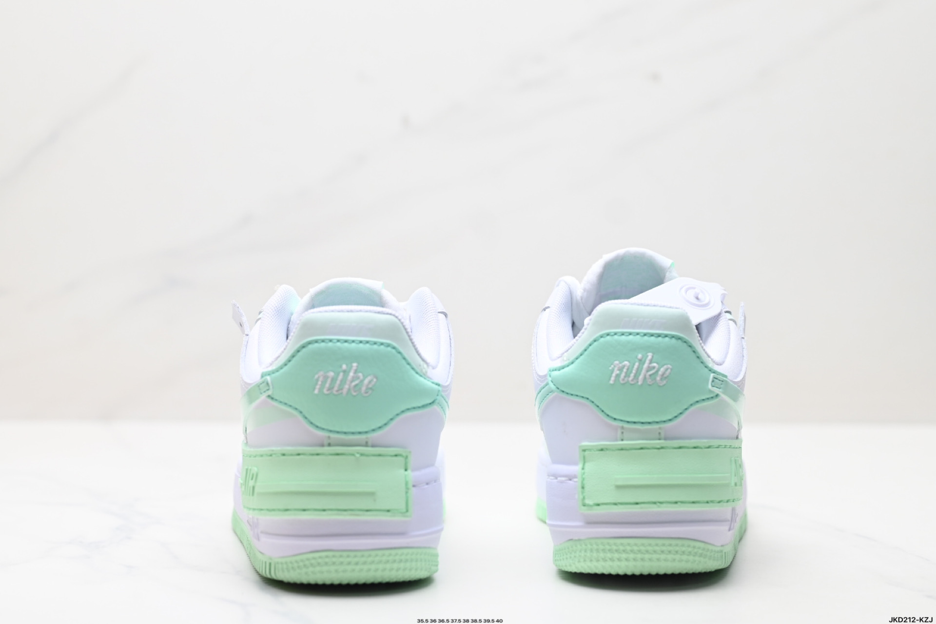 170 耐克NIKE WMNS Air Force 1 Shadow全新少女系解构主义设计 马卡龙空军一号轻量增高低帮百搭板鞋 FZ3773-100