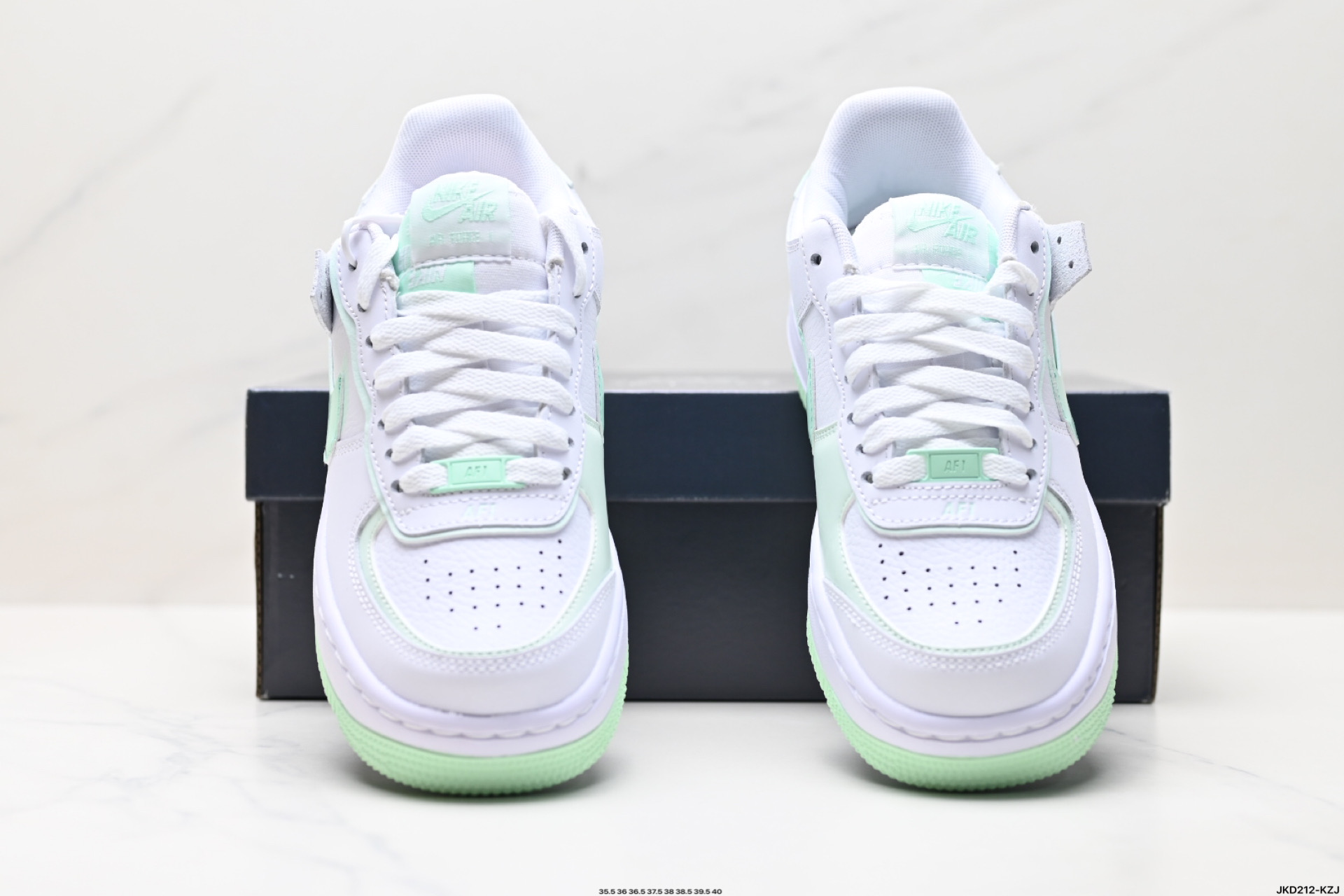 170 耐克NIKE WMNS Air Force 1 Shadow全新少女系解构主义设计 马卡龙空军一号轻量增高低帮百搭板鞋 FZ3773-100