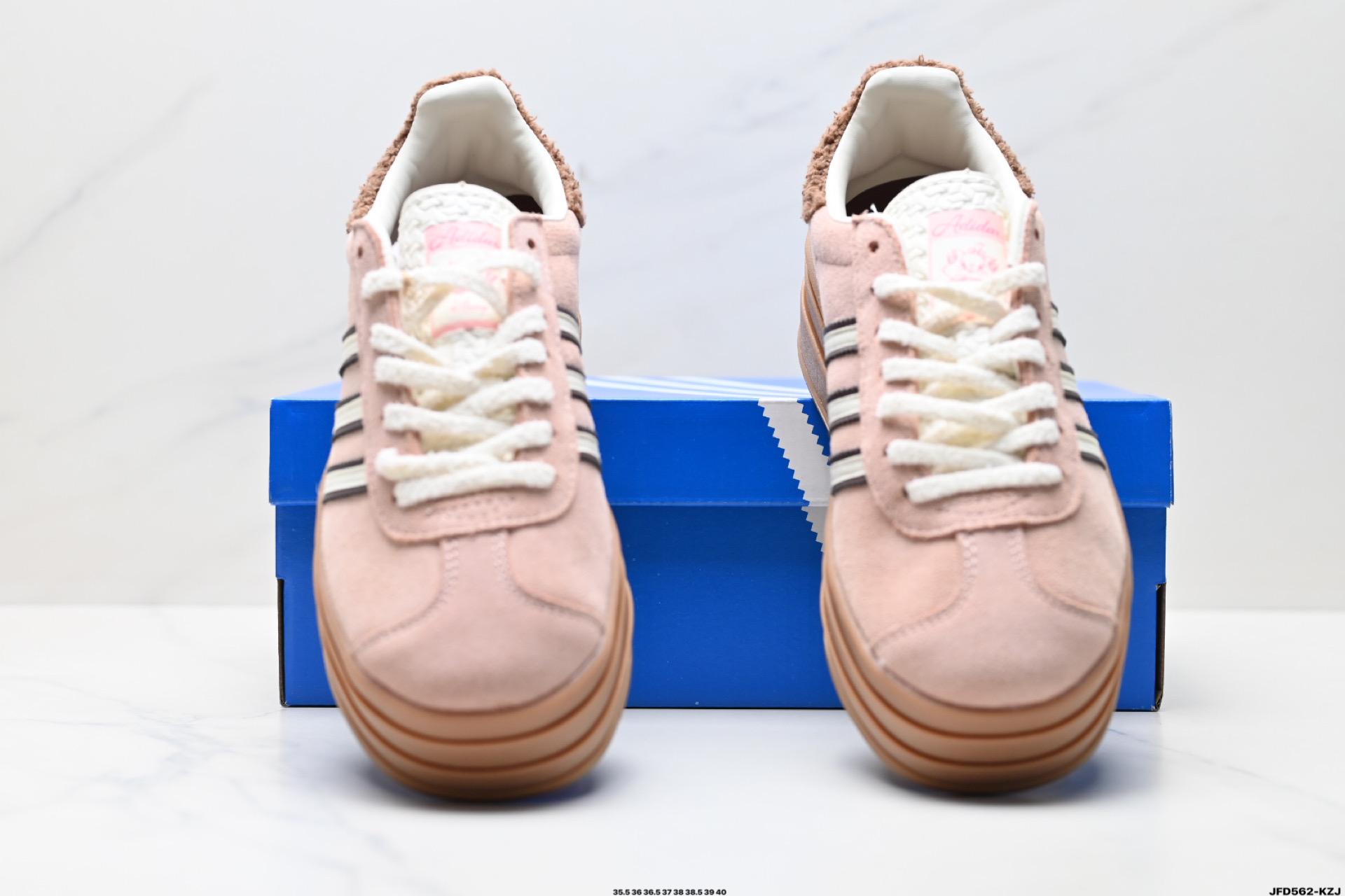 180 阿迪达斯Adidas Gazelle Bold w 低帮复古百搭休闲运动板鞋 IE0429