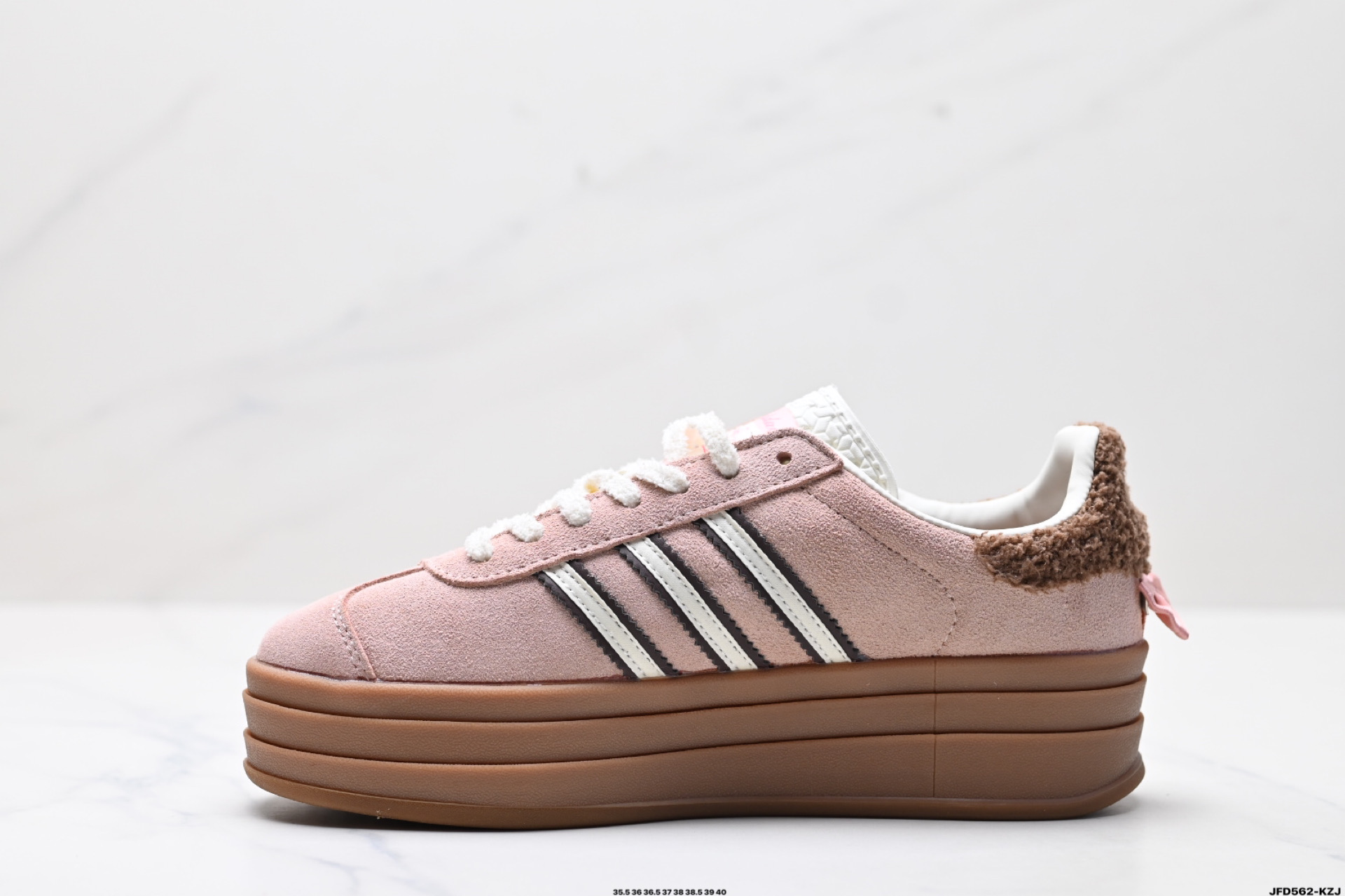 180 阿迪达斯Adidas Gazelle Bold w 低帮复古百搭休闲运动板鞋 IE0429
