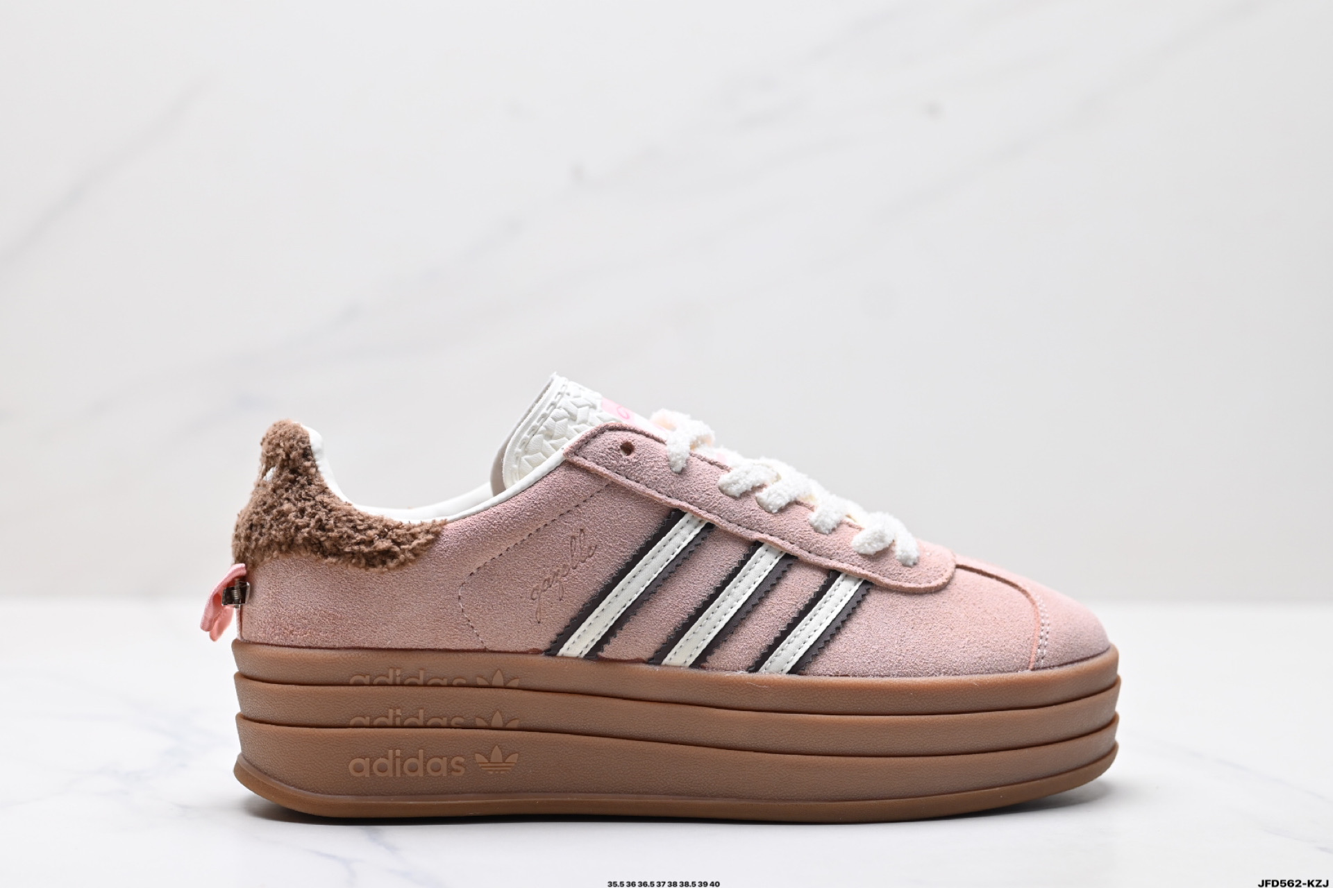 180 阿迪达斯Adidas Gazelle Bold w 低帮复古百搭休闲运动板鞋 IE0429