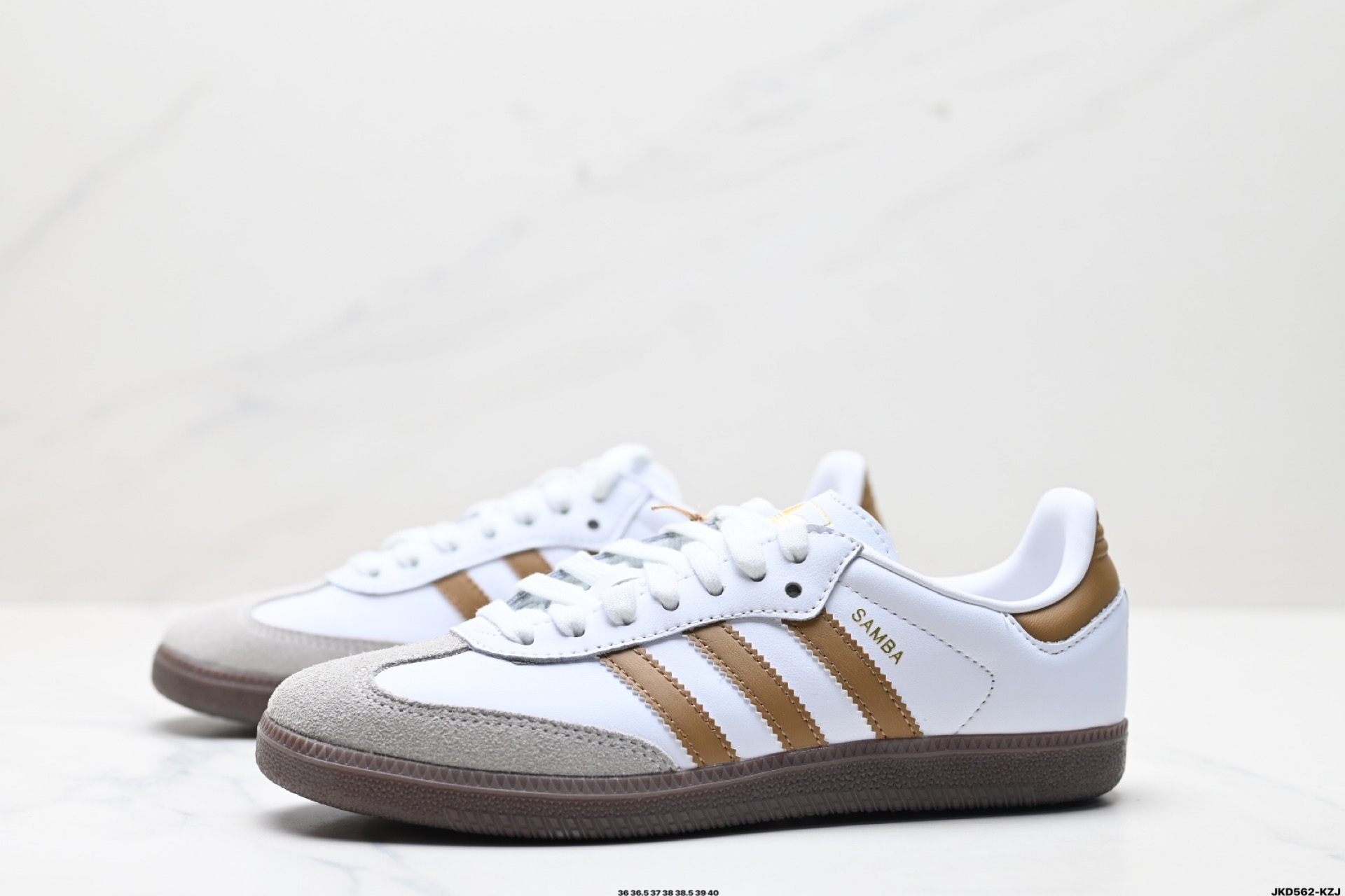 170 阿迪达斯三叶草Adidas Originals Samba 桑巴舞系列绅士德训足球风百搭低帮休闲运动板鞋 JH8796