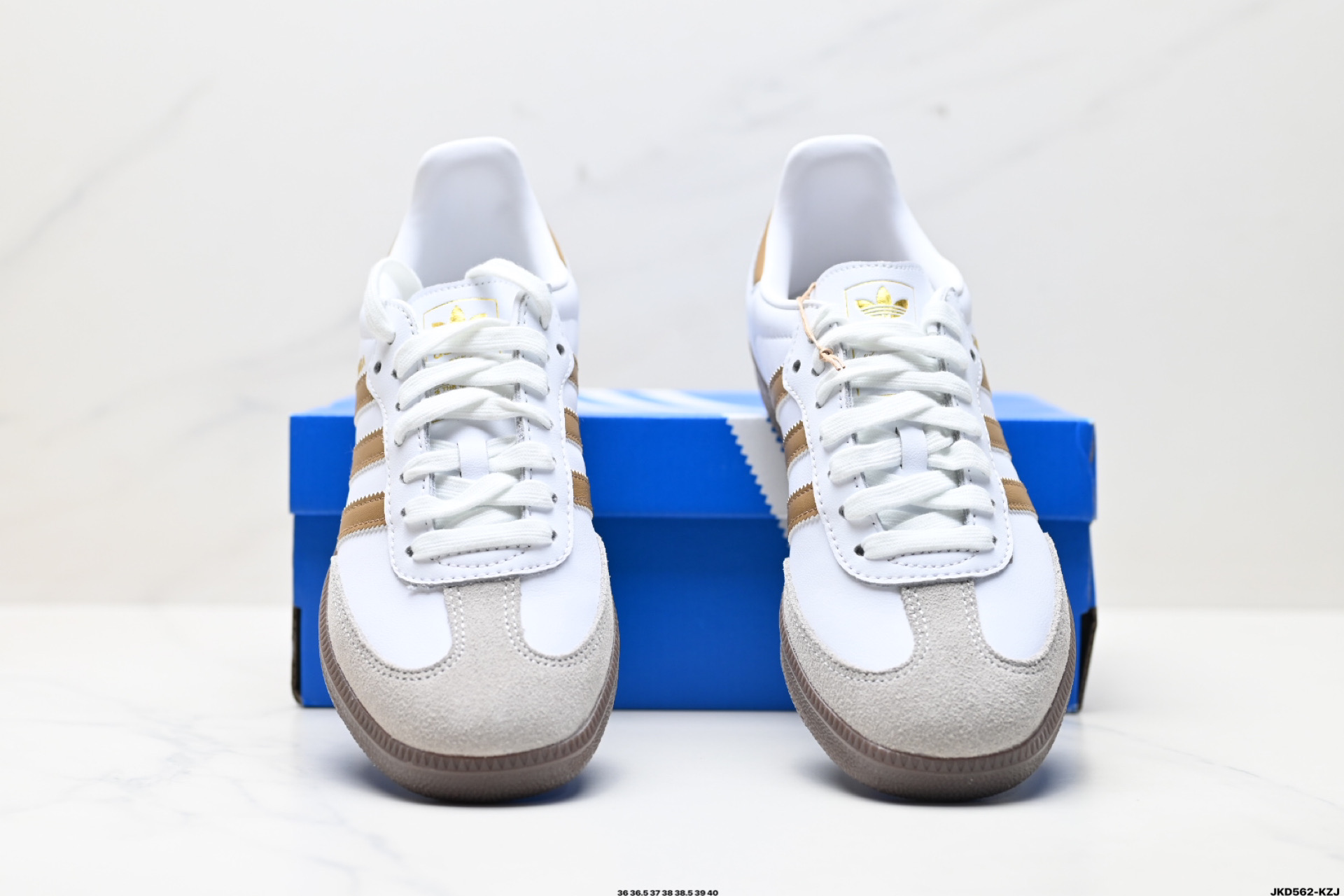 170 阿迪达斯三叶草Adidas Originals Samba 桑巴舞系列绅士德训足球风百搭低帮休闲运动板鞋 JH8796