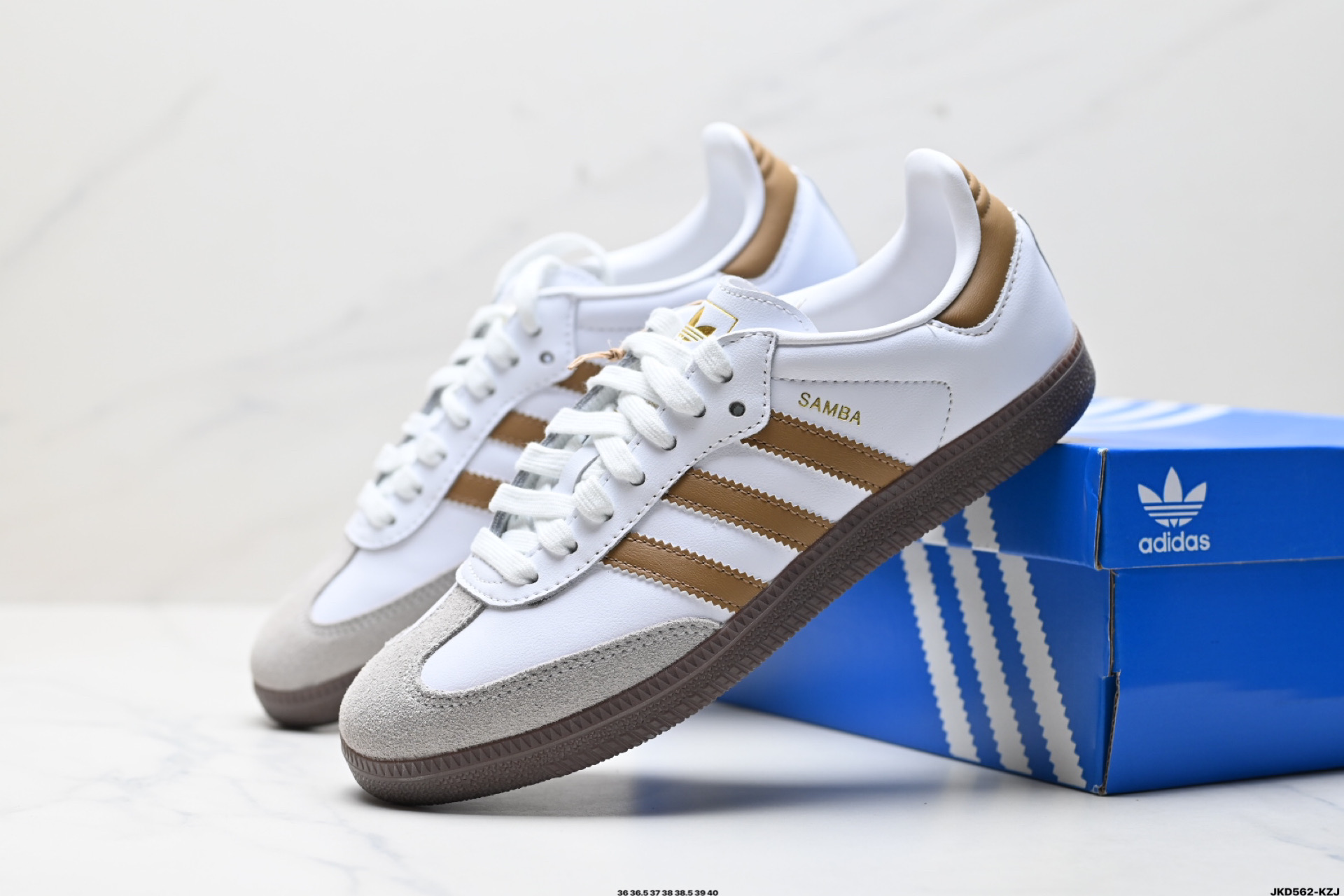 170 阿迪达斯三叶草Adidas Originals Samba 桑巴舞系列绅士德训足球风百搭低帮休闲运动板鞋 JH8796
