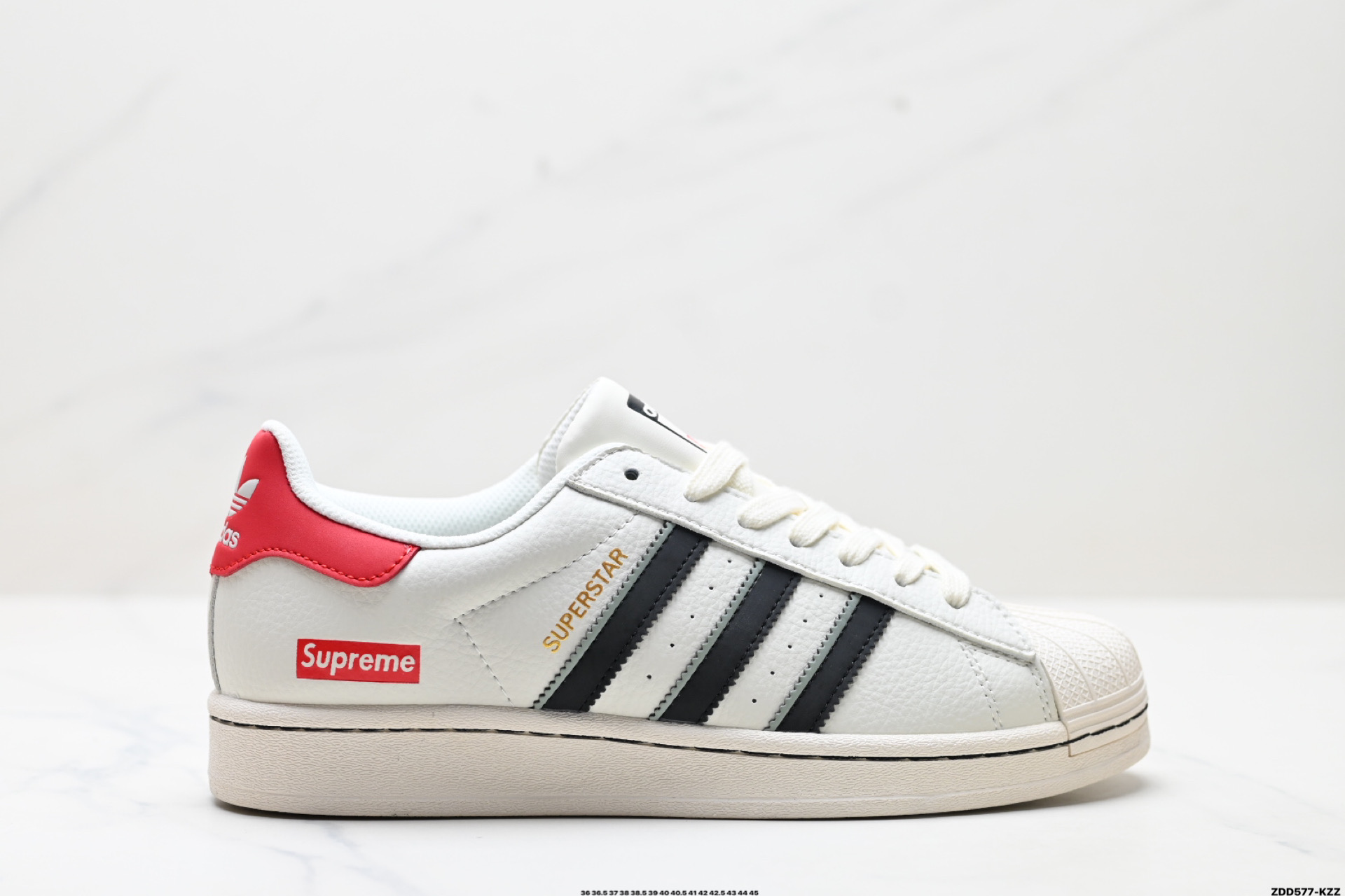 240 阿迪达斯Adidas三叶草 Originals Superstar贝壳头’DIY’系列低帮经典百搭休闲运动板鞋 SD6809