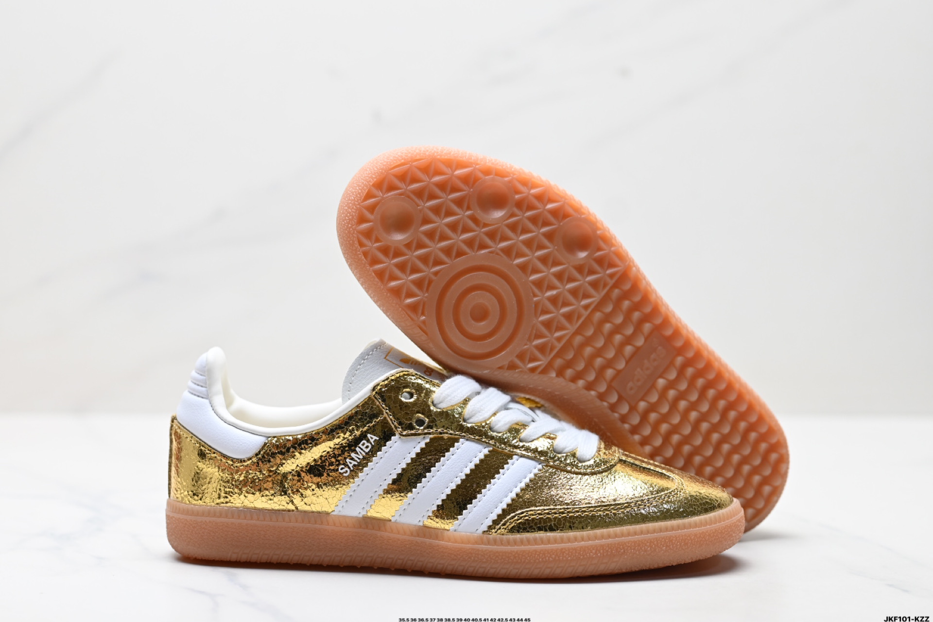 175 阿迪达斯三叶草Adidas Originals Samba 桑巴舞系列绅士德训足球风百搭低帮休闲运动板鞋 KI5719