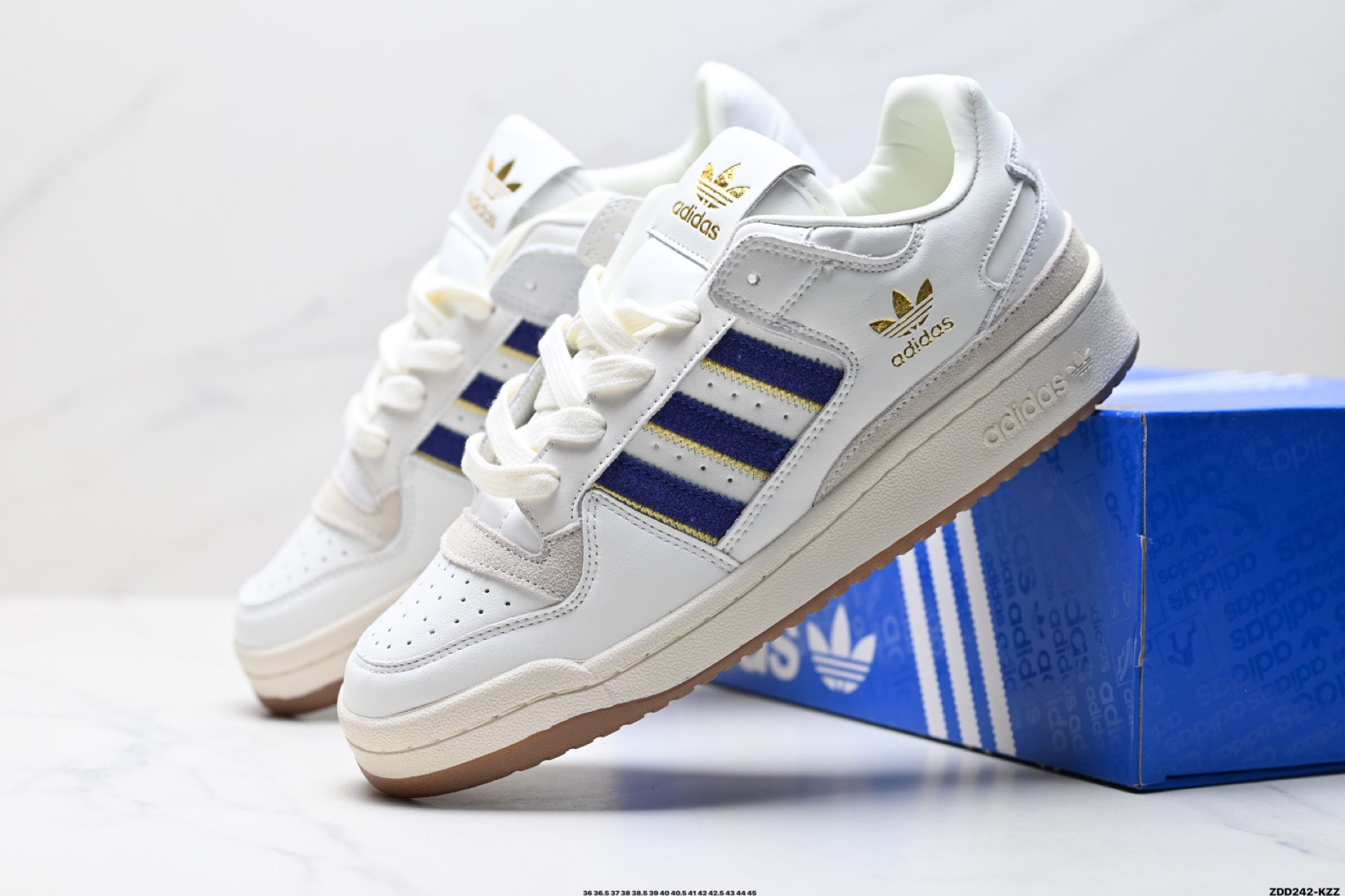 240 Adidas Forum LOW CL三叶草低邦 经典魔术贴复古板鞋 JH7940