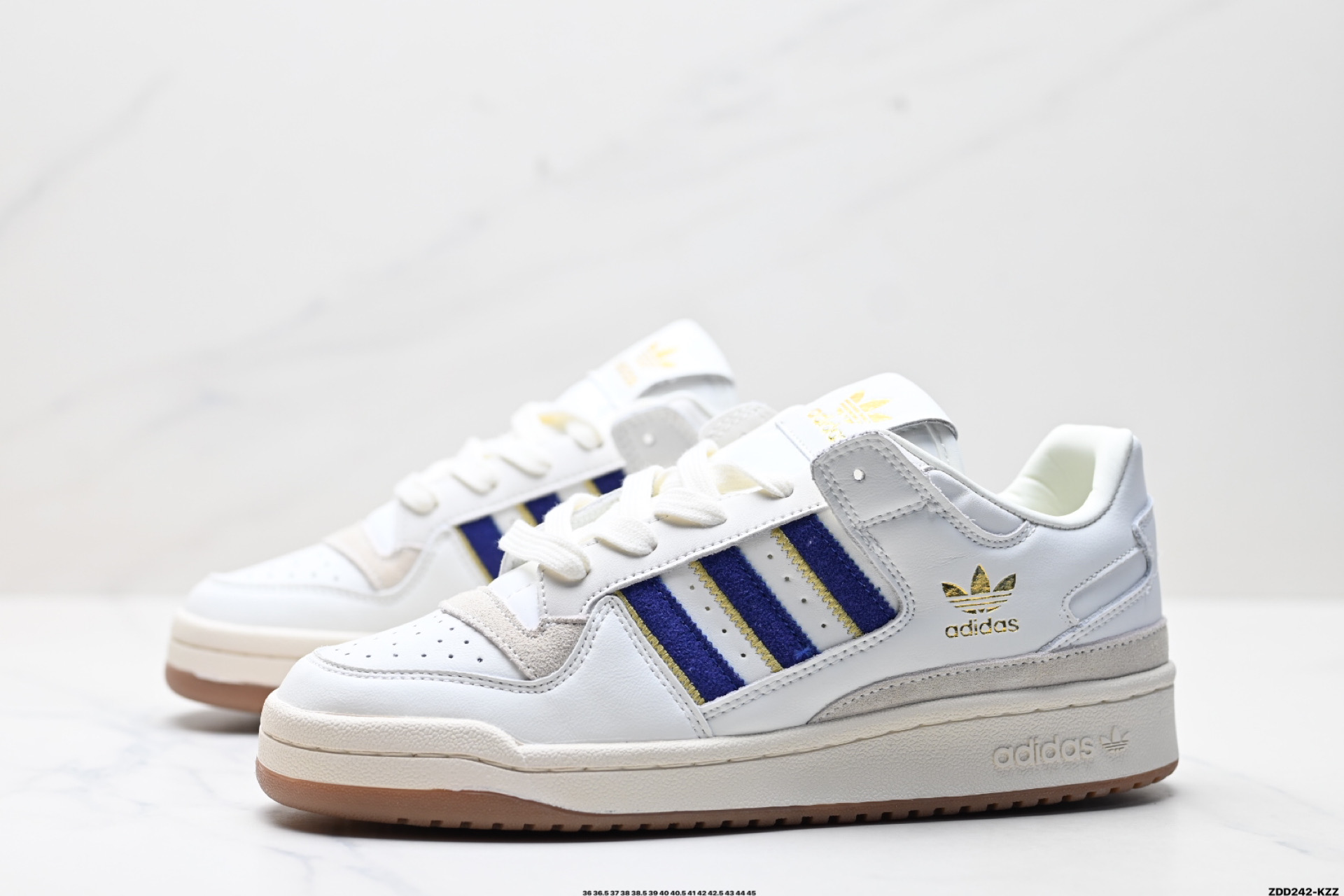 240 Adidas Forum LOW CL三叶草低邦 经典魔术贴复古板鞋 JH7940