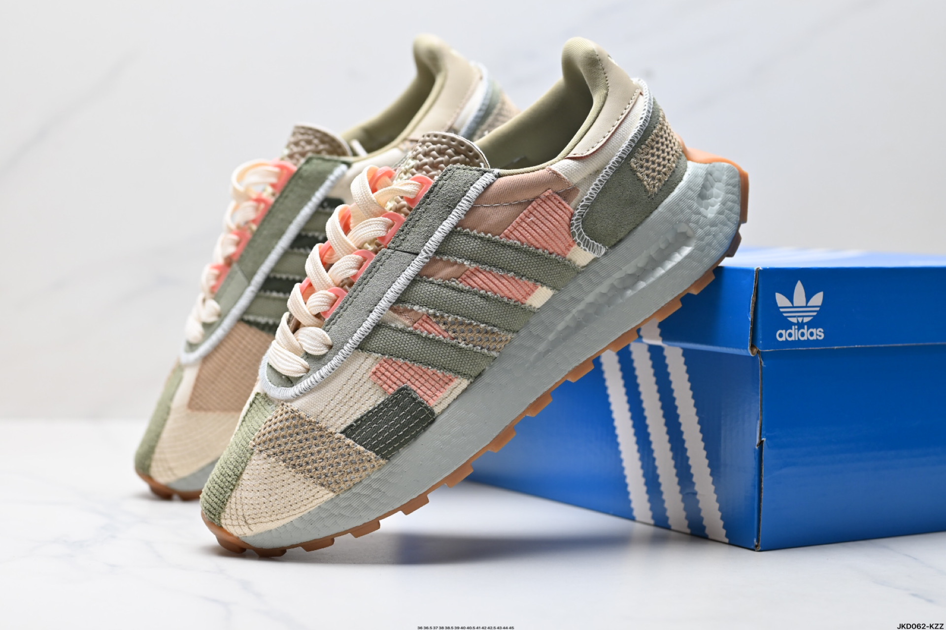 170 阿迪达斯Adidas Retropy E5 W.R.P 三叶草新款运动休闲爆米花跑鞋 GX6362