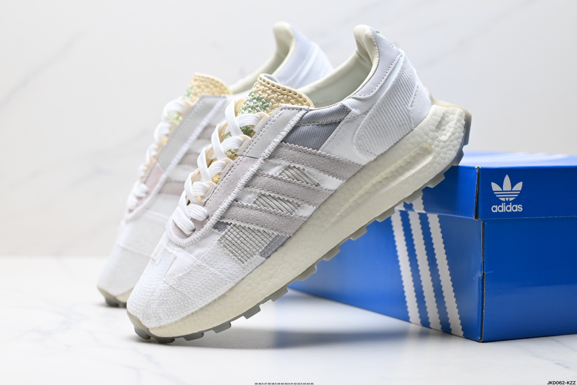 170 阿迪达斯Adidas Retropy E5 W.R.P 三叶草新款运动休闲爆米花跑鞋 GX6362
