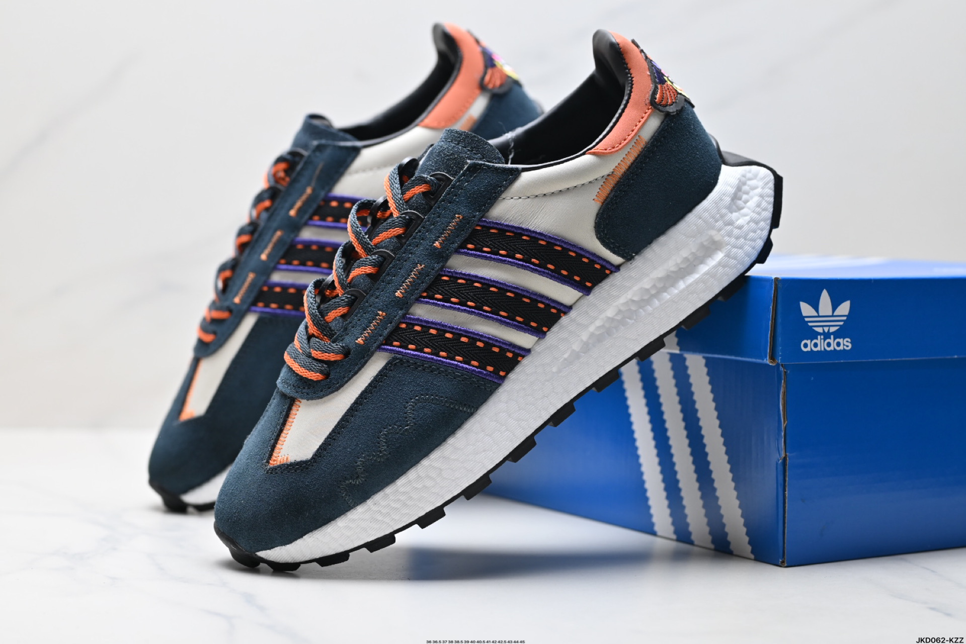 170 阿迪达斯Adidas Retropy E5 W.R.P 三叶草新款运动休闲爆米花跑鞋 GX6362
