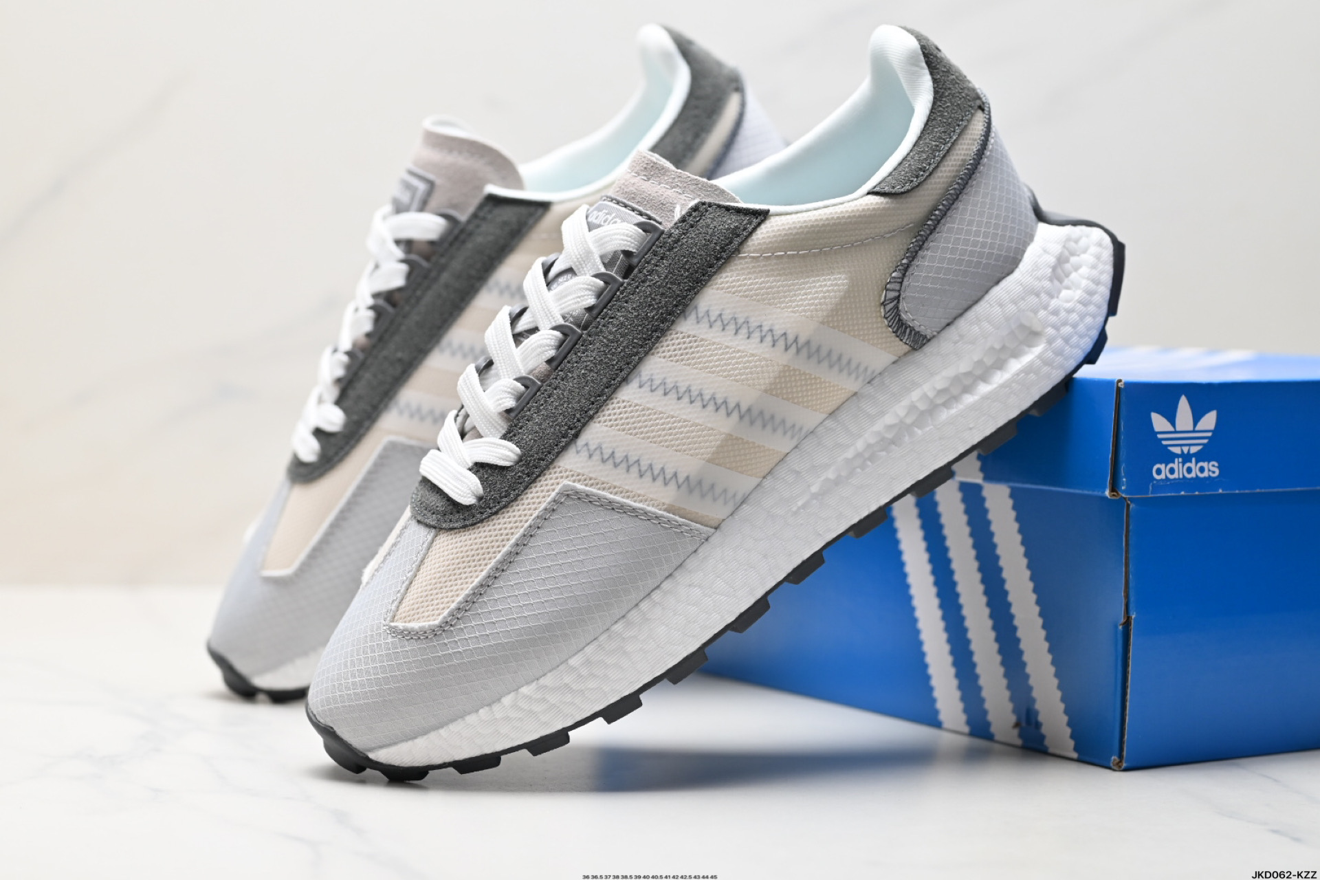 170 阿迪达斯Adidas Retropy E5 W.R.P 三叶草新款运动休闲爆米花跑鞋 GX6362