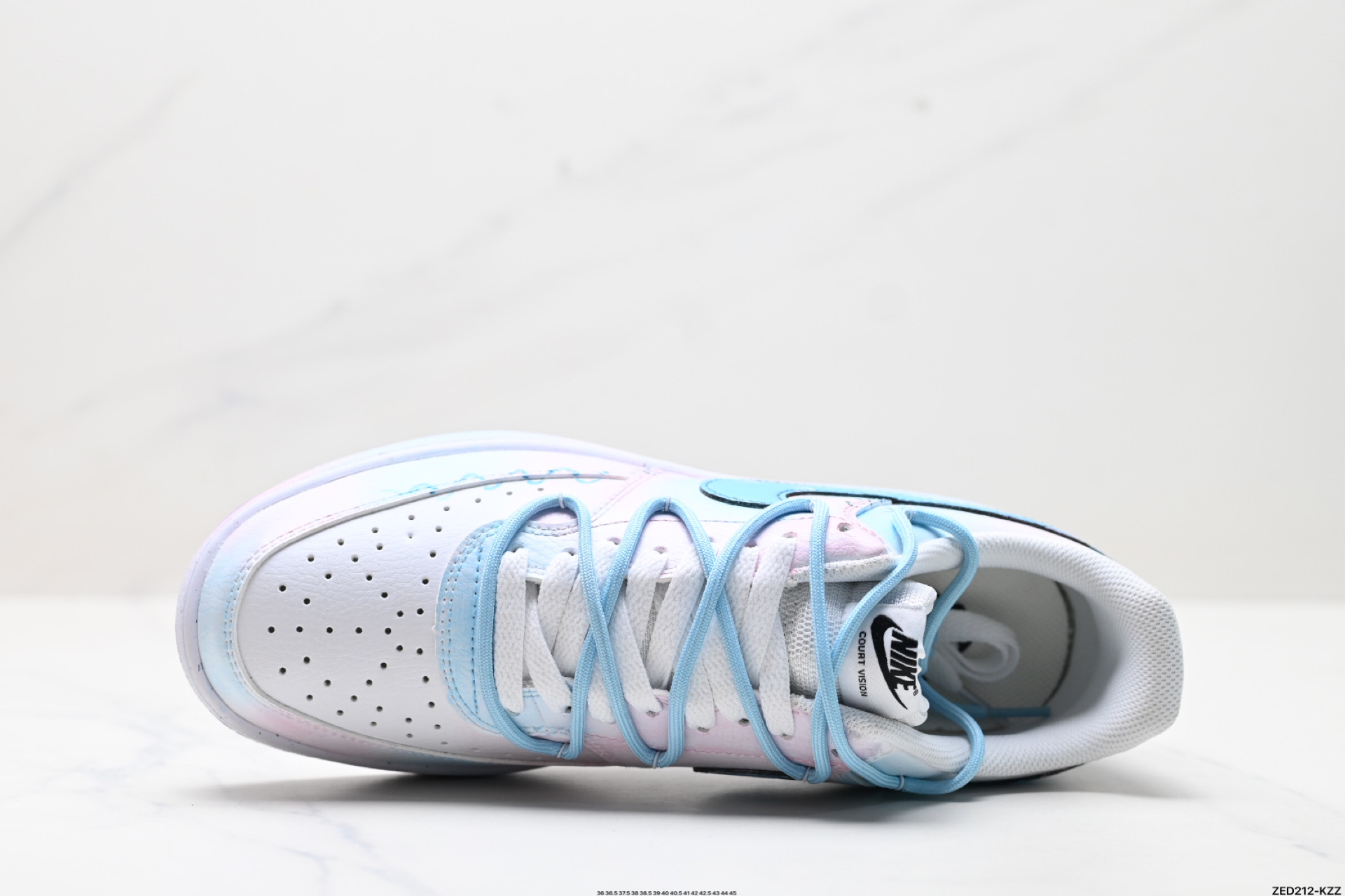 270 NIKE COURT VISION LO ‘DIY’定制 低帮百搭 透气休闲运动板鞋 DH2987-215