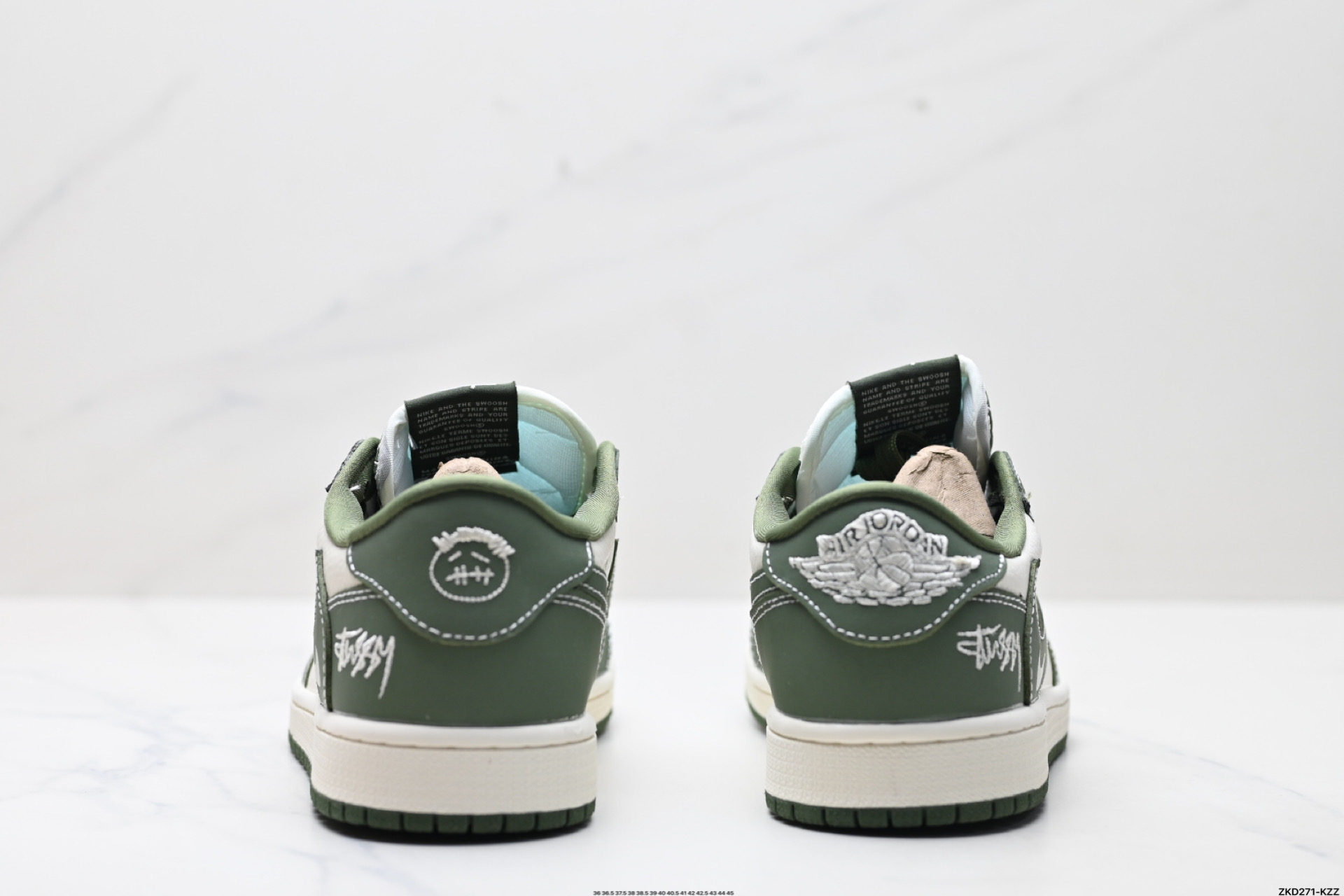 280 AJ1倒勾Travis Scott x Air Jordan 1 ” Reverse Mocha “ AJ1乔1 TS 闪电 联名倒钩 低帮文化篮球鞋 XS2024-025