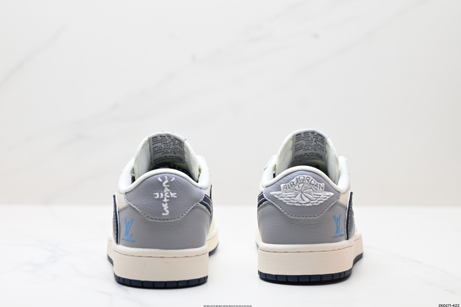 280 AJ1倒勾Travis Scott x Air Jordan 1 ” Reverse Mocha “ AJ1乔1 TS 闪电 联名倒钩 低帮文化篮球鞋 ZH2598-242
