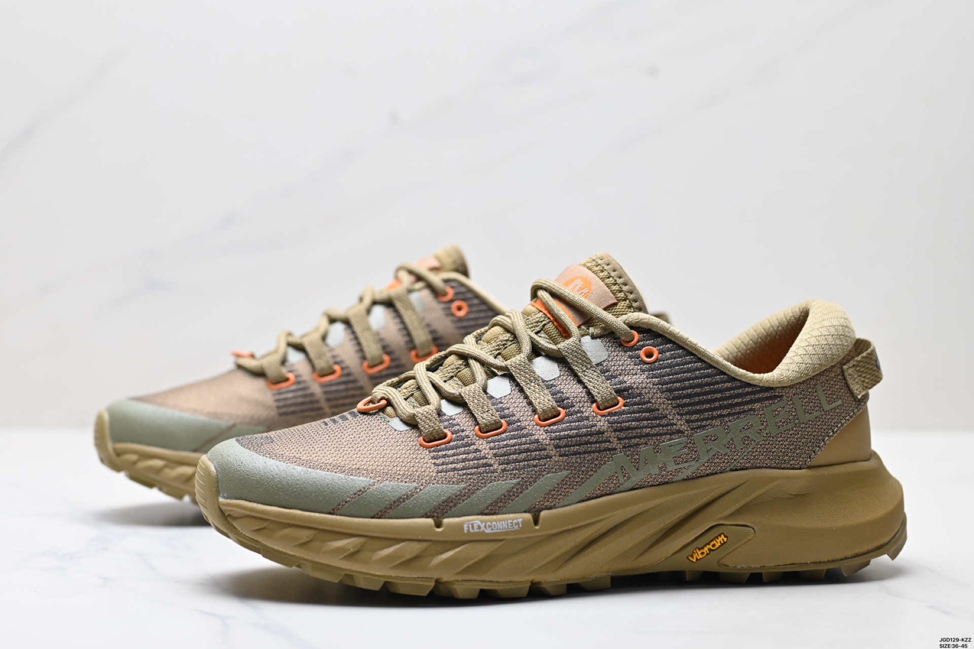 190 WILD THINGS × MERRELL迈乐 AGILITY PEAK 4 简约舒适蜂鸟户外 织物防滑耐磨透气 低帮 越野跑步鞋 J500302
