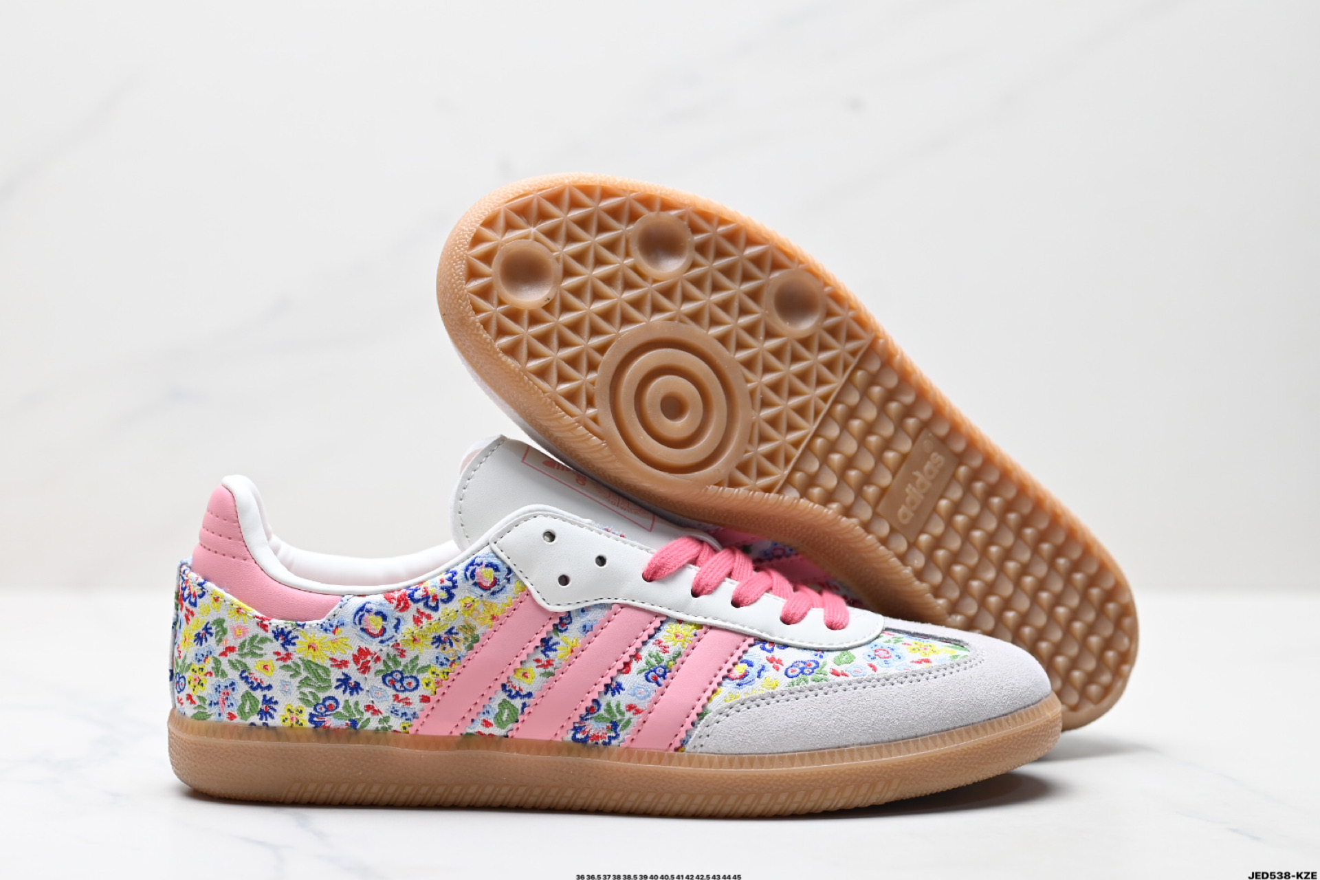 160 阿迪达斯三叶草Adidas Originals WB PONY TONAL SAMBA 桑巴舞系列绅士德训足球风百搭低帮休闲运动板鞋 JI0280