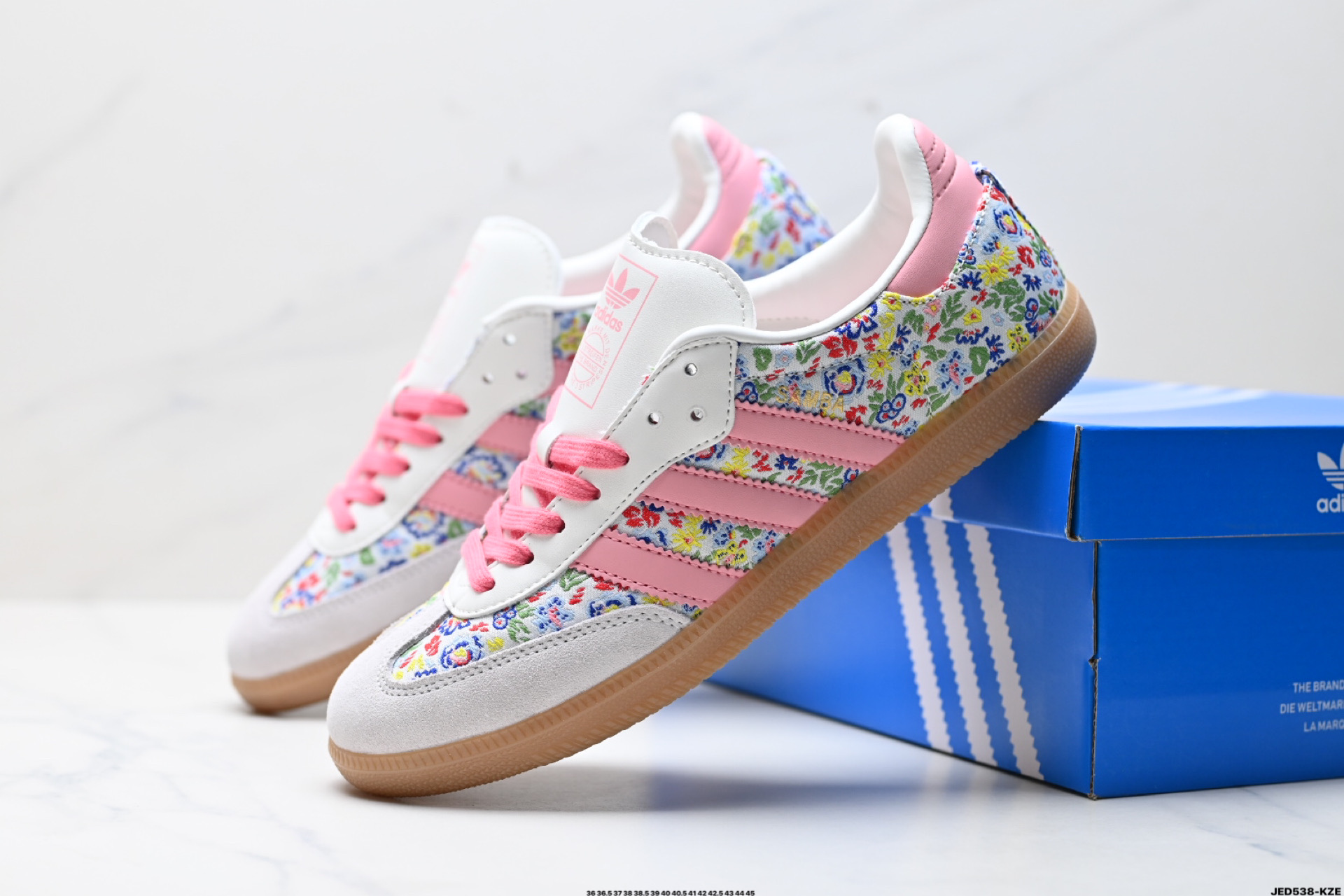 160 阿迪达斯三叶草Adidas Originals WB PONY TONAL SAMBA 桑巴舞系列绅士德训足球风百搭低帮休闲运动板鞋 JI0280